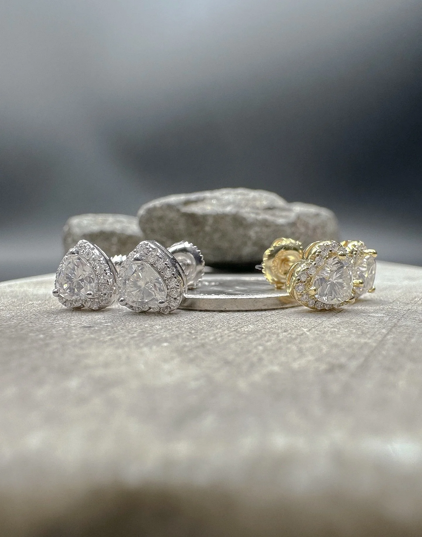 &bull; BKB PRINCESS MOISSANITE HEART PAVE STUD EARRINGS &bull; 

- Shop BKB this Black Friday because quality, style, and originality should actually be affordable. Use FALL30 for 30% off the entire site and upgrade your hats, jewelry, and accessorie