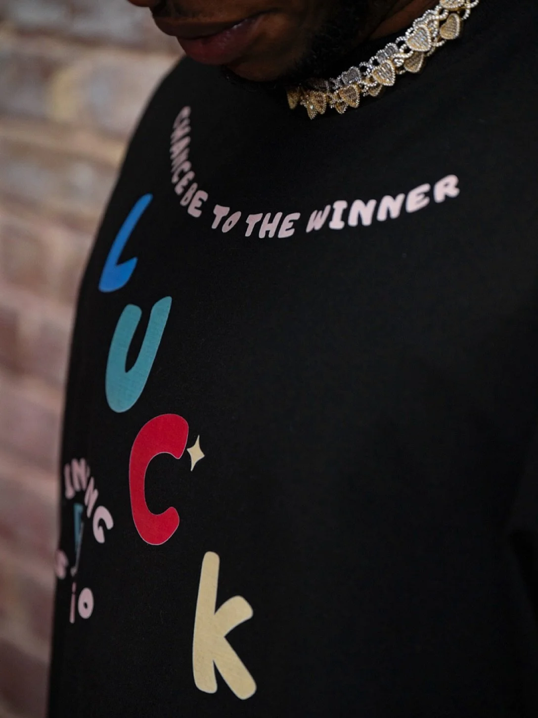 &bull; BKB &ldquo;Luck&rdquo; Black Crop Tee &ndash; 

&bull; Step into your winning season with the BKB &ldquo;Luck&rdquo; Crop Tee. Designed for good energy and effortless style, this premium black crop top features bold, playful lettering and a me