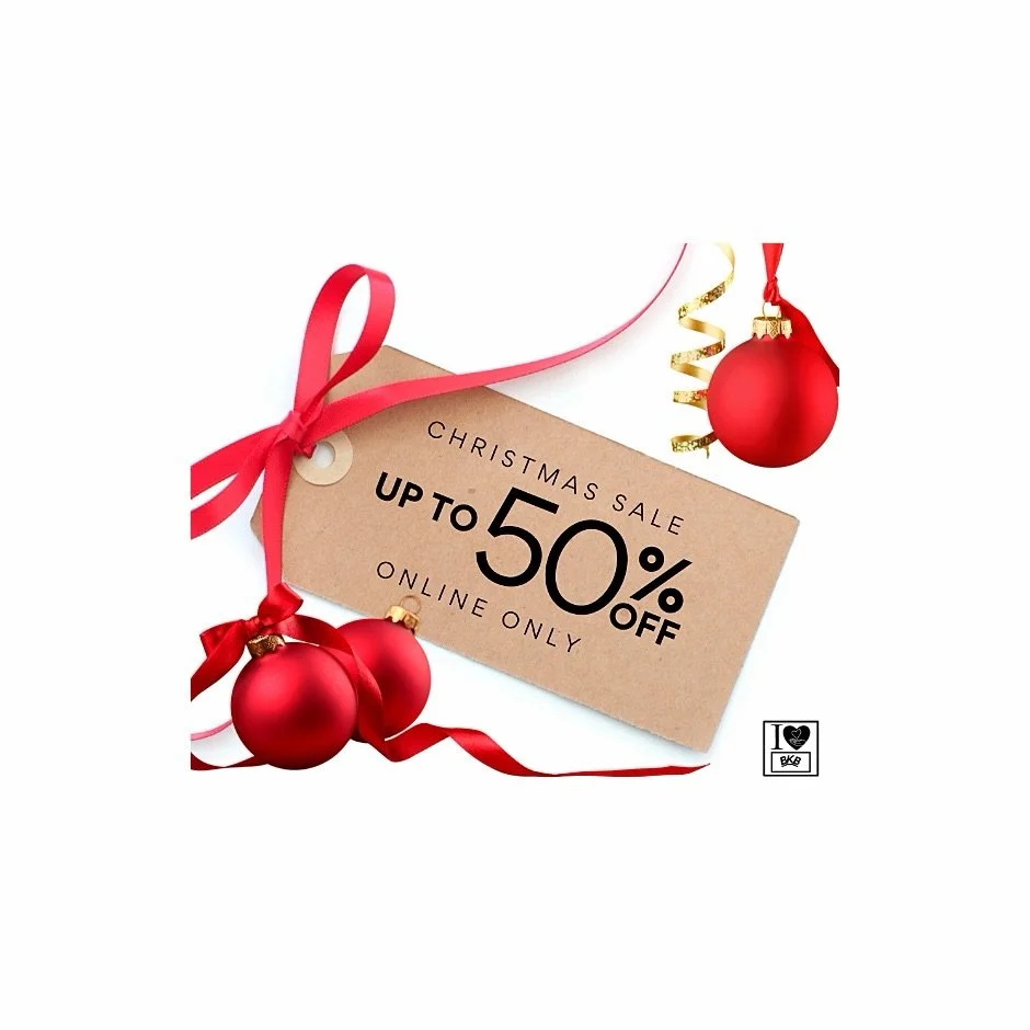 &ldquo;Holiday heat is live. Shop BKB for Christmas and get up to 50% off select pieces&mdash;premium style, bold energy, timeless gifts.&rdquo;