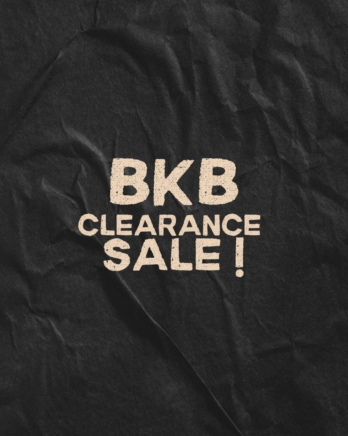 - IG STORY TO SEE ALL ITEMS ON CLEARANCE - 💎🪞

It&rsquo;s giving&hellip; last chance.
The BKB Clearance Sale is live&mdash;select styles at special pricing, same premium quality. Once they&rsquo;re gone, they&rsquo;re gone.
Tap in, secure your favo