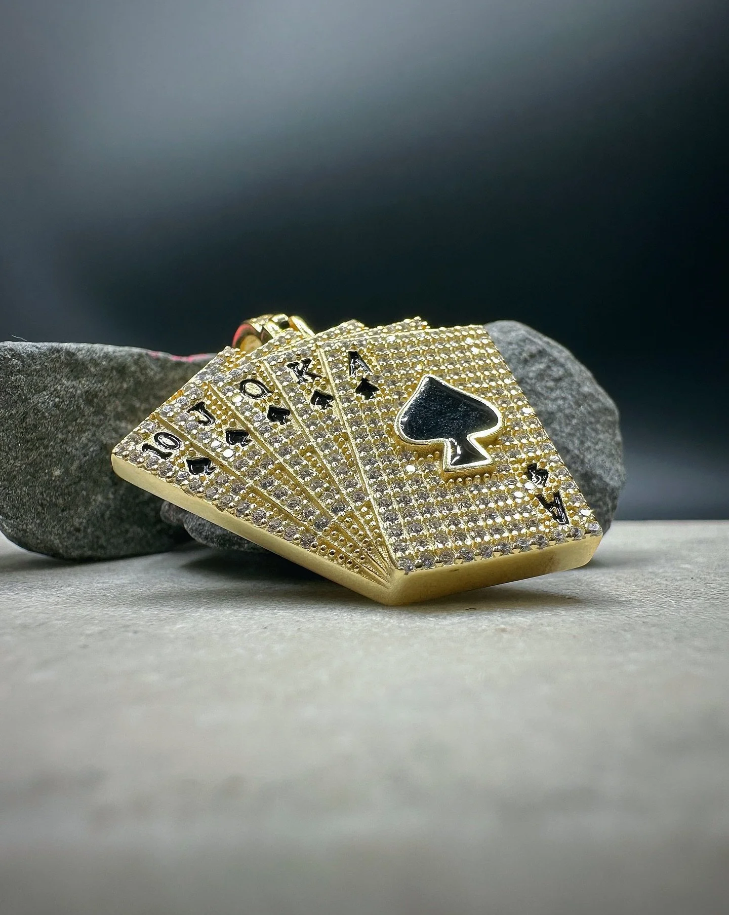 CURRENTLY ON SALE &bull; TAKE THE GAMBLE 🎰 

- &bull; A symbol of confidence and risk well played, this piece is made for those who lead with style and move with purpose.