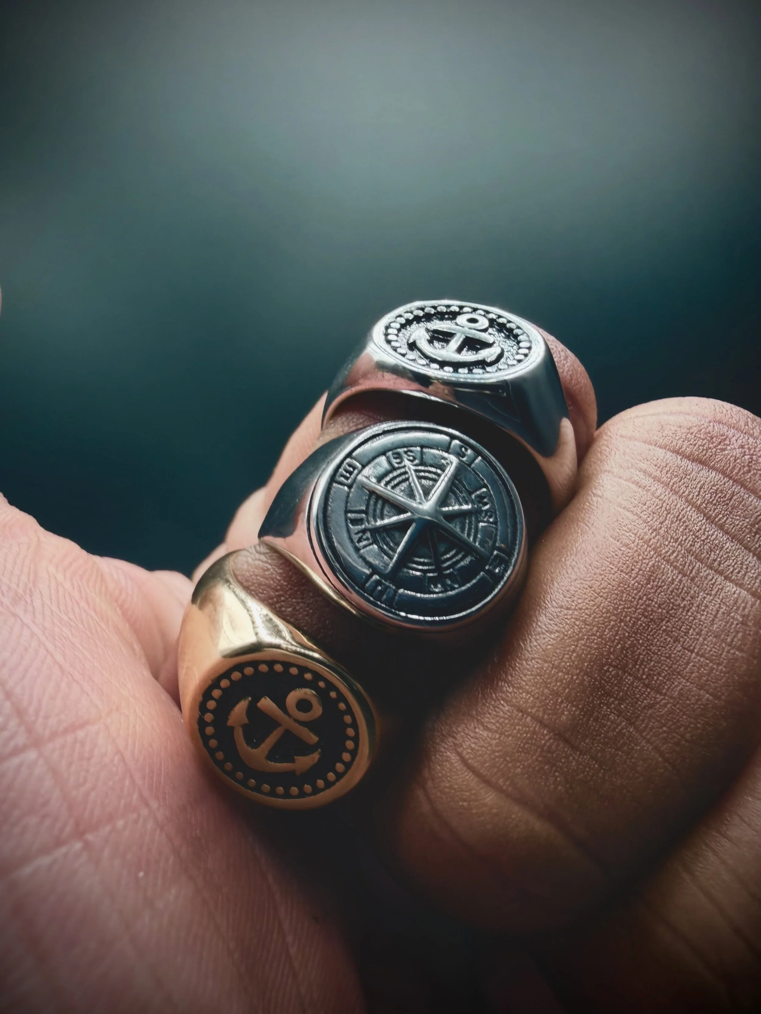 BKB ESSENTIAL RINGS FOR THE #SUMMERINNYC &bull; #NEWARRIVALS 

1. Built to symbolize strength, direction, and staying grounded. ⚓️

BKB stainless steel rings are more than accessories&mdash;they&rsquo;re everyday reminders to move with purpose, confi