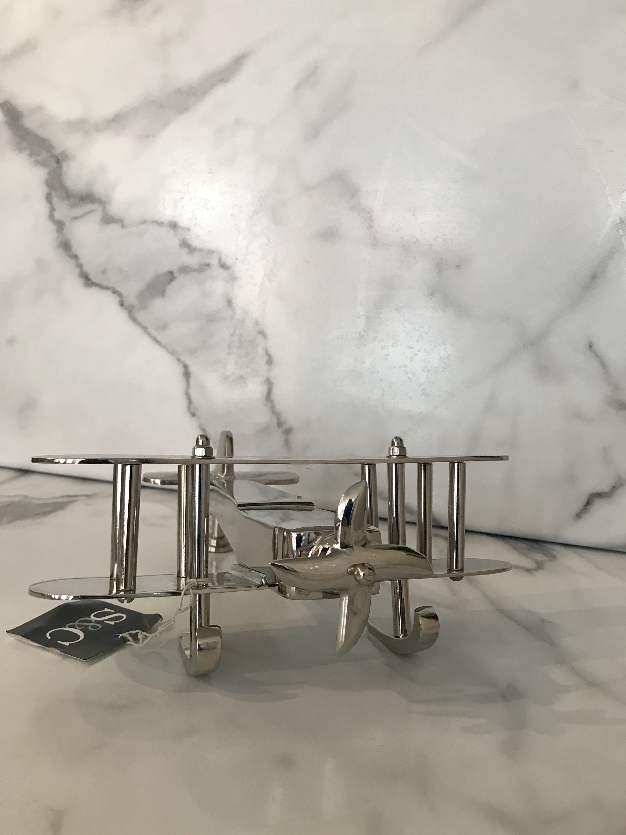Silver Plane - $92.95
