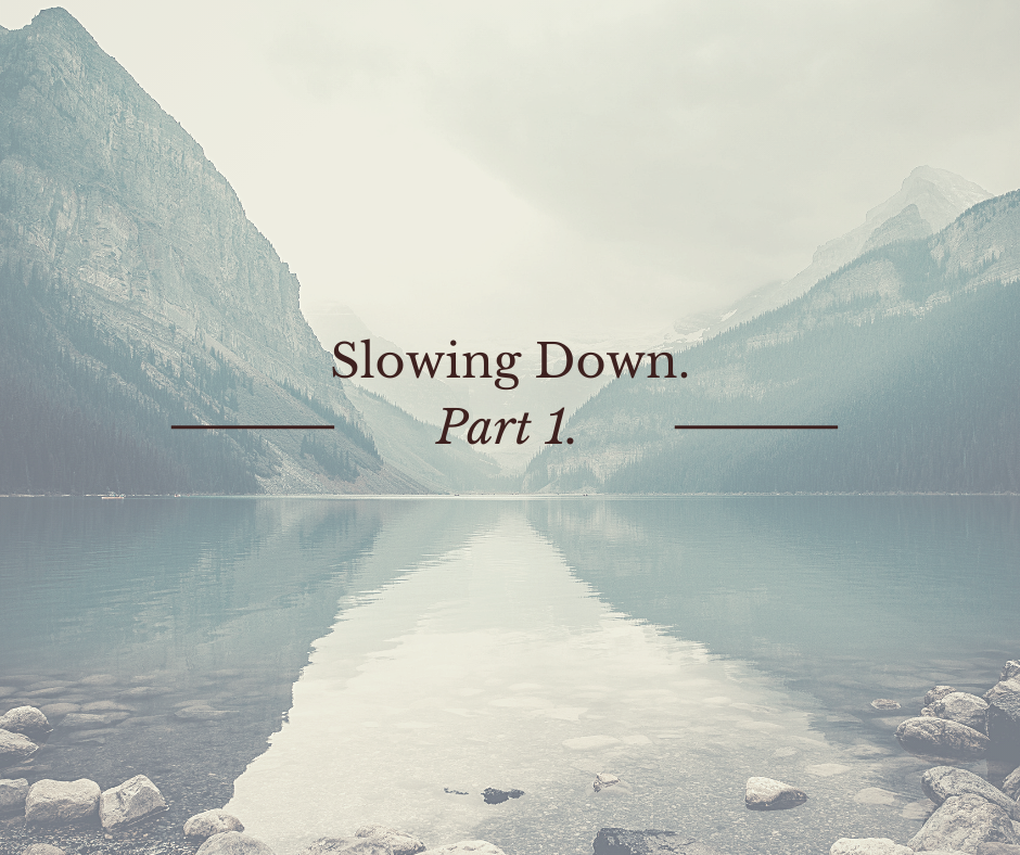 Slowing Down: Part 1 episode artwork