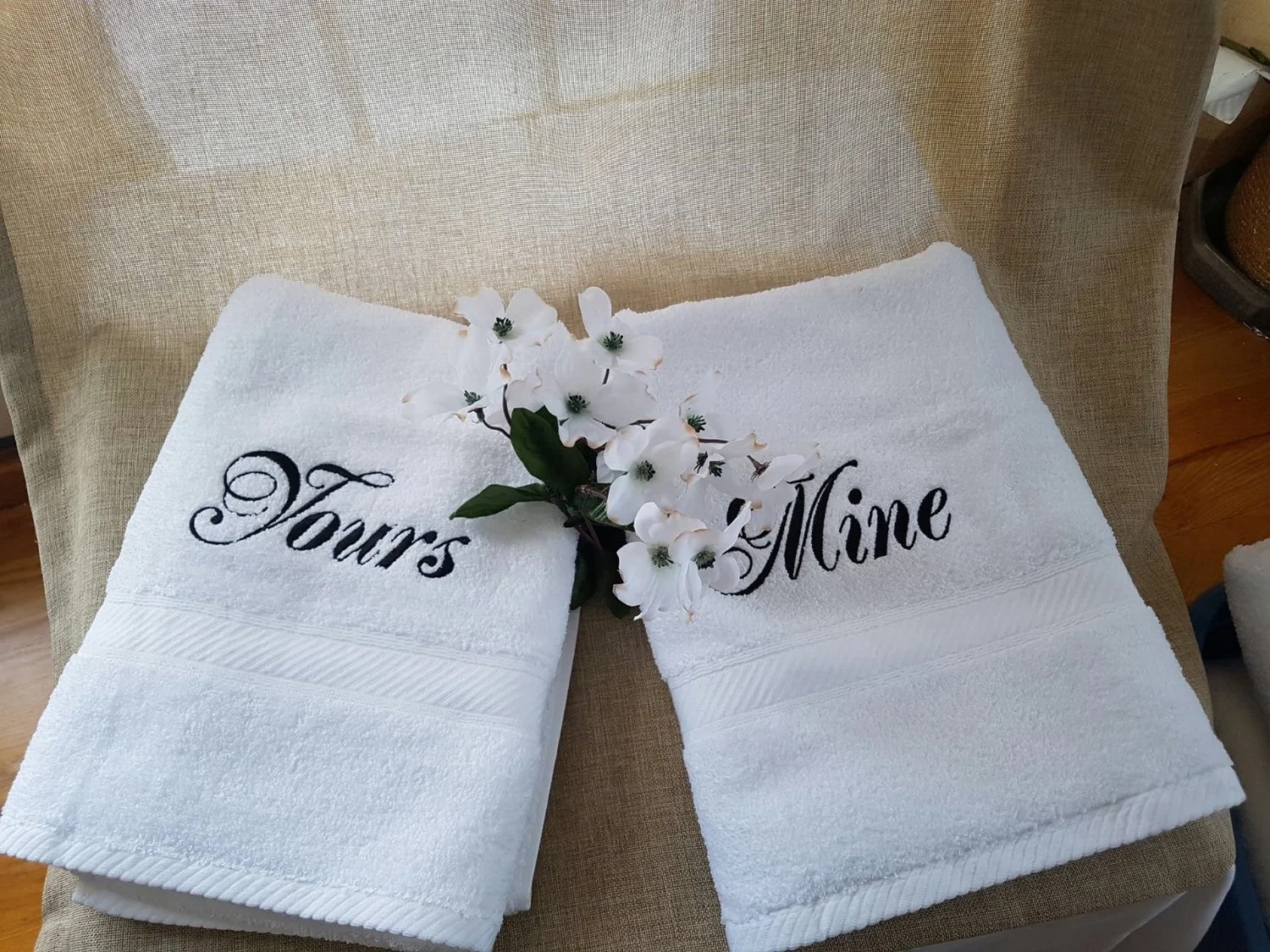Towels Classic baby towel set which includes wash rags $35 Classic hooded baby set which includes wash rags $35 Pair of hand towels $40 Pair of bath towels $55 Wedding towel sets which includes 2 bath towels and 2 hand towels $100 **Shipping fees not included