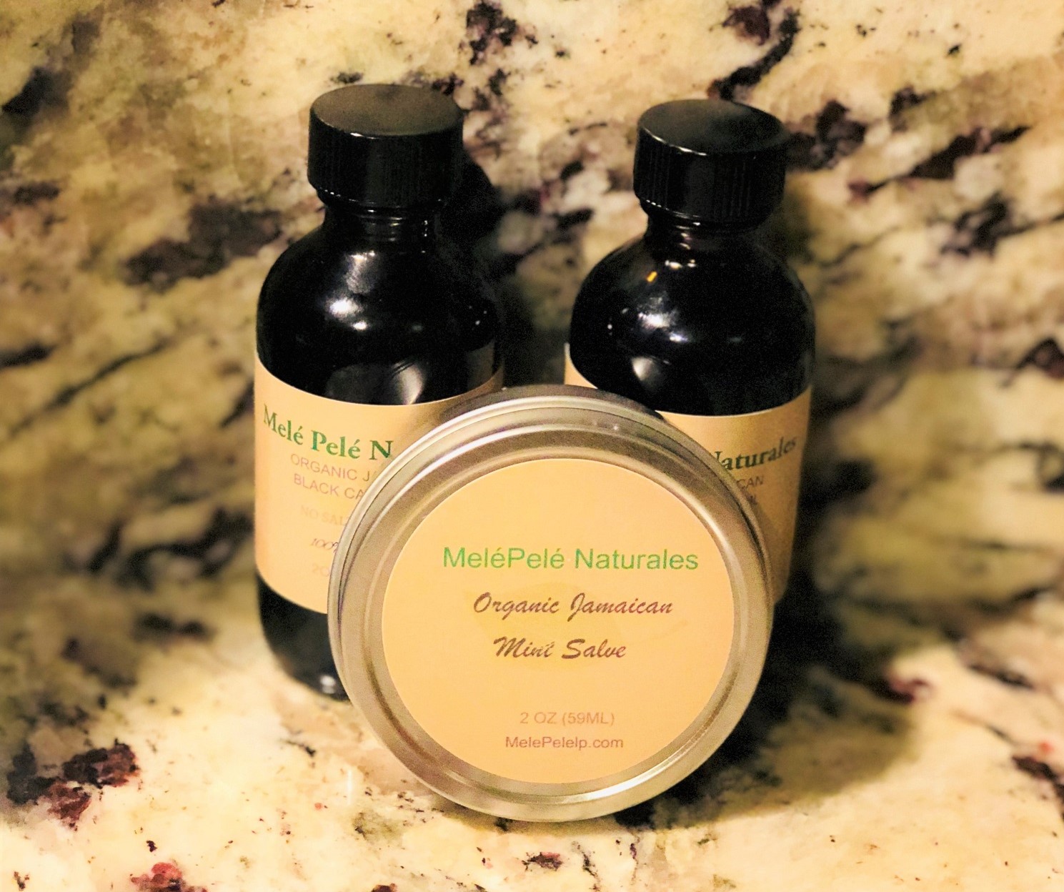 Infused Oils Jamaican Mint Salve $15 Jamaican Castor Oil (2oz) $15 Lemongrass (2oz) $15 Jamaican Mint (2oz) $15 **Shipping fees not included