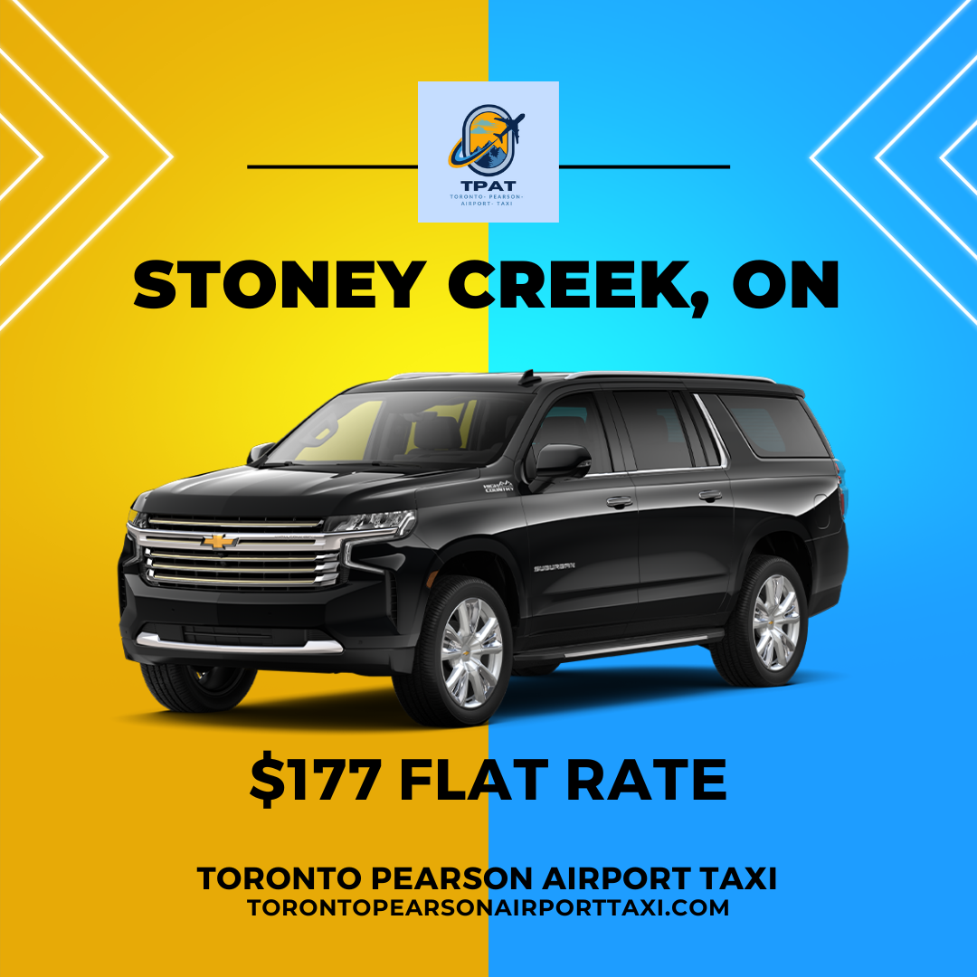 Stoney Creek, ON to YYZ (SUV)