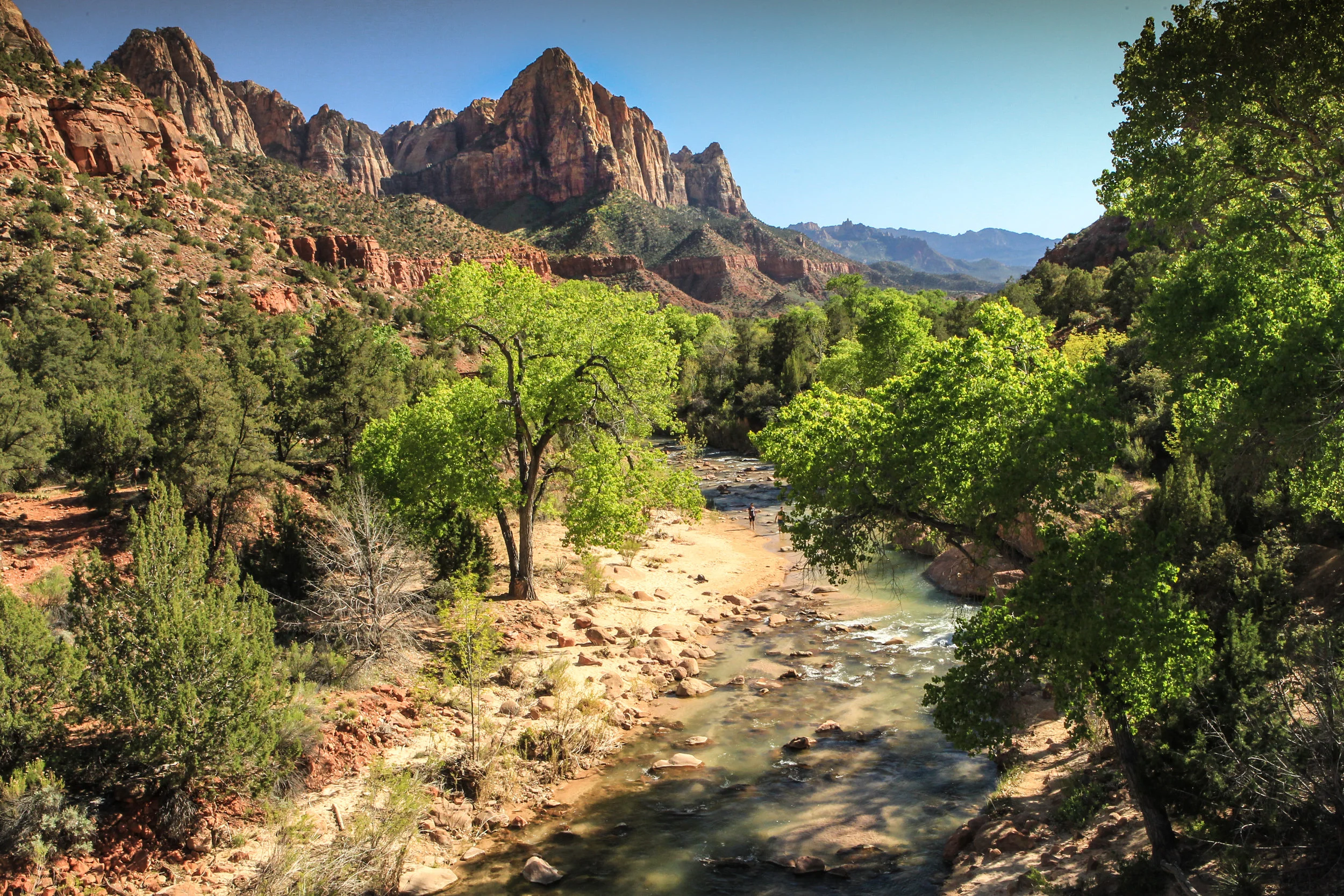  Zion National Park,&nbsp;Utah, the Watchman. 
