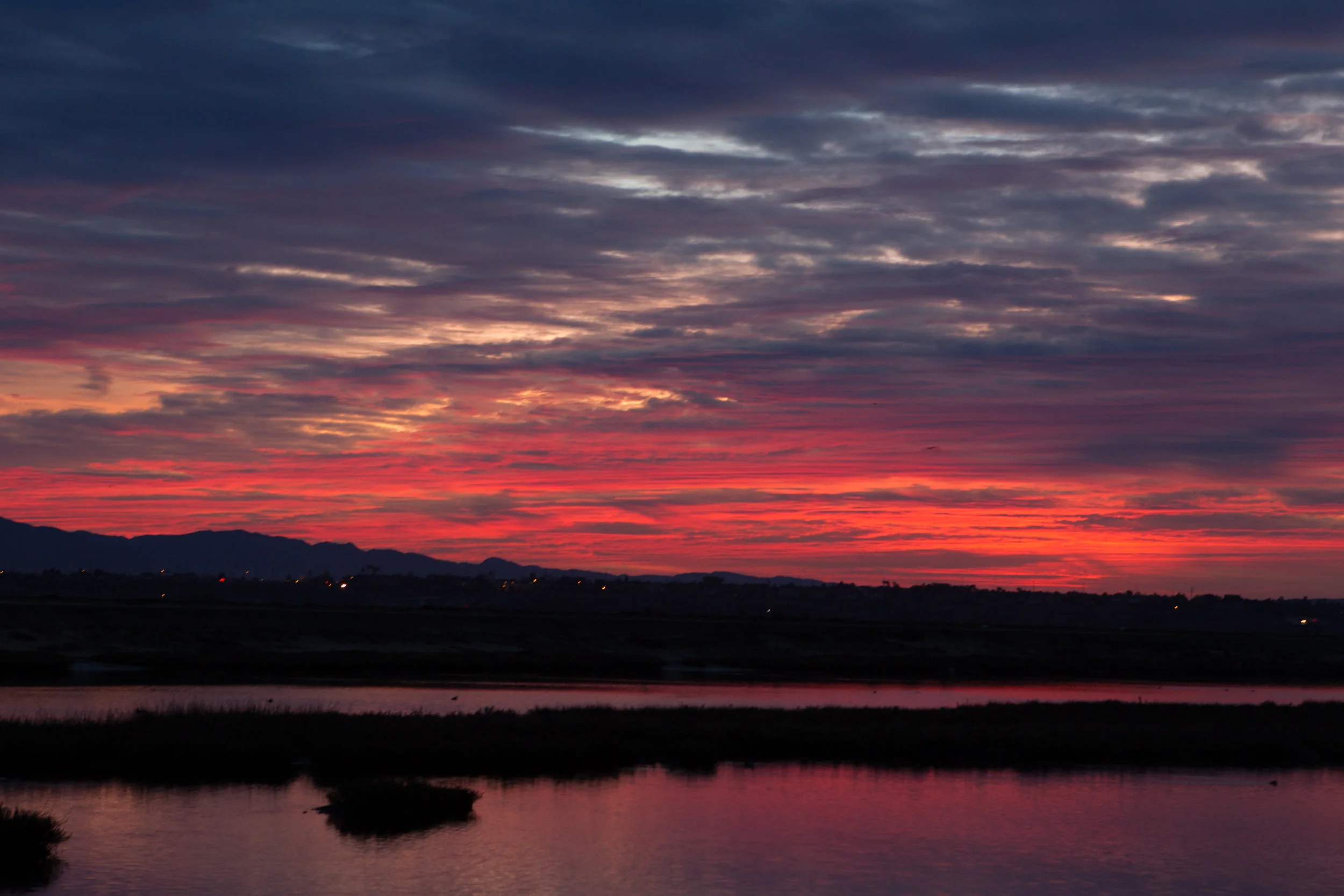  Sunrise in Bolsa Chica, Huntington Beach,Ca. 