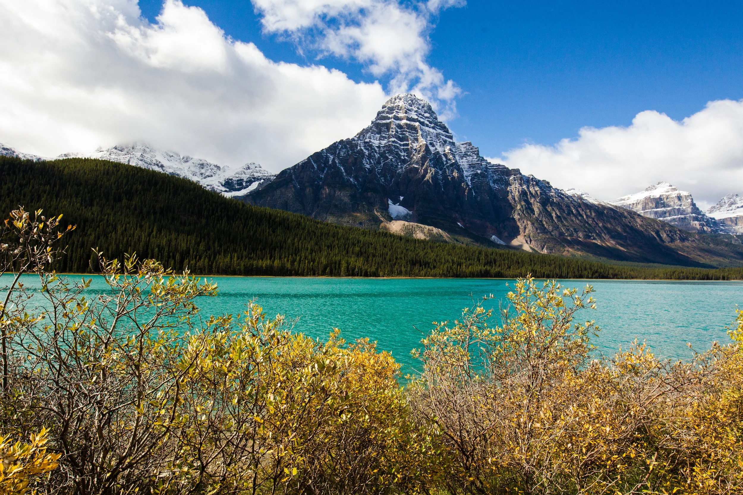  Alberta, Canada. And yes, to answer your question, the water was actually this amazing color. 