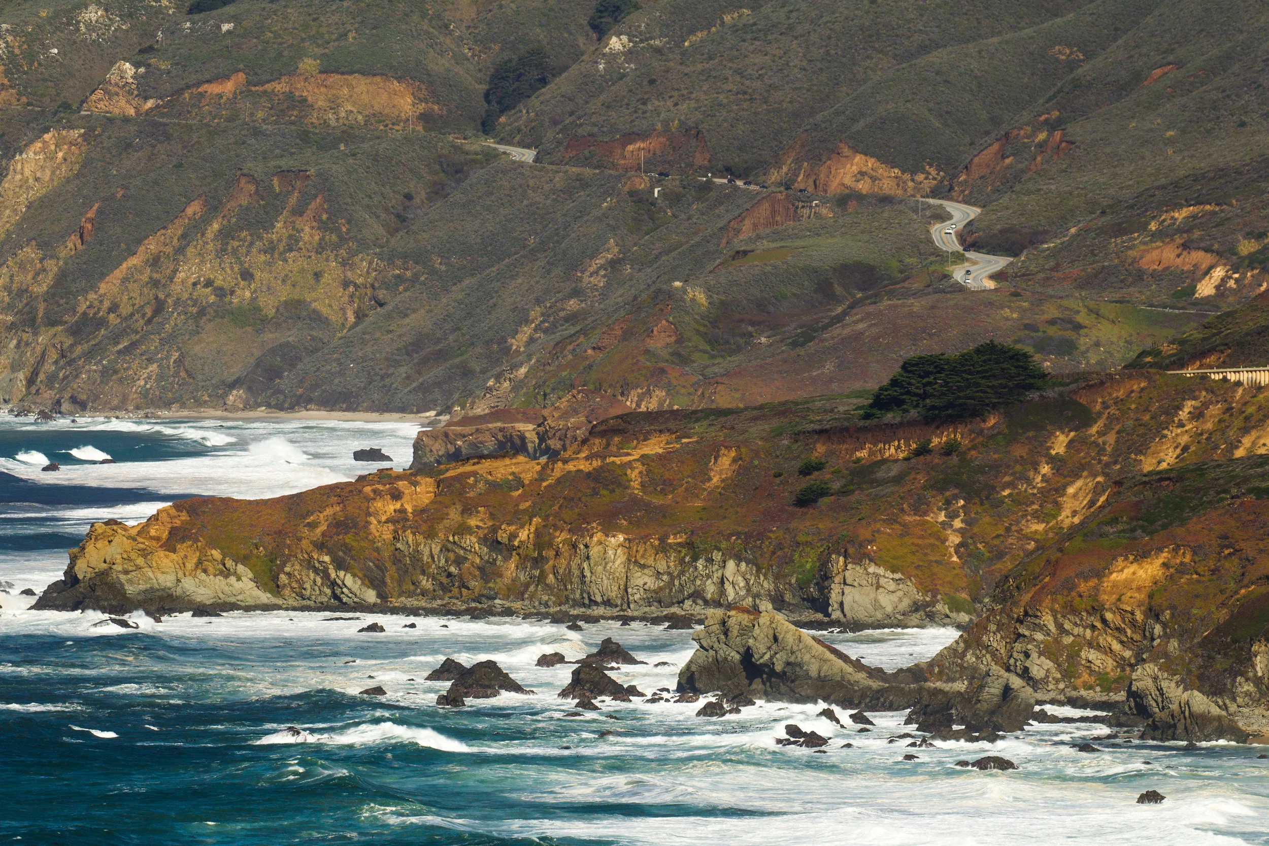  Big Sur, California, Hwy 1. 