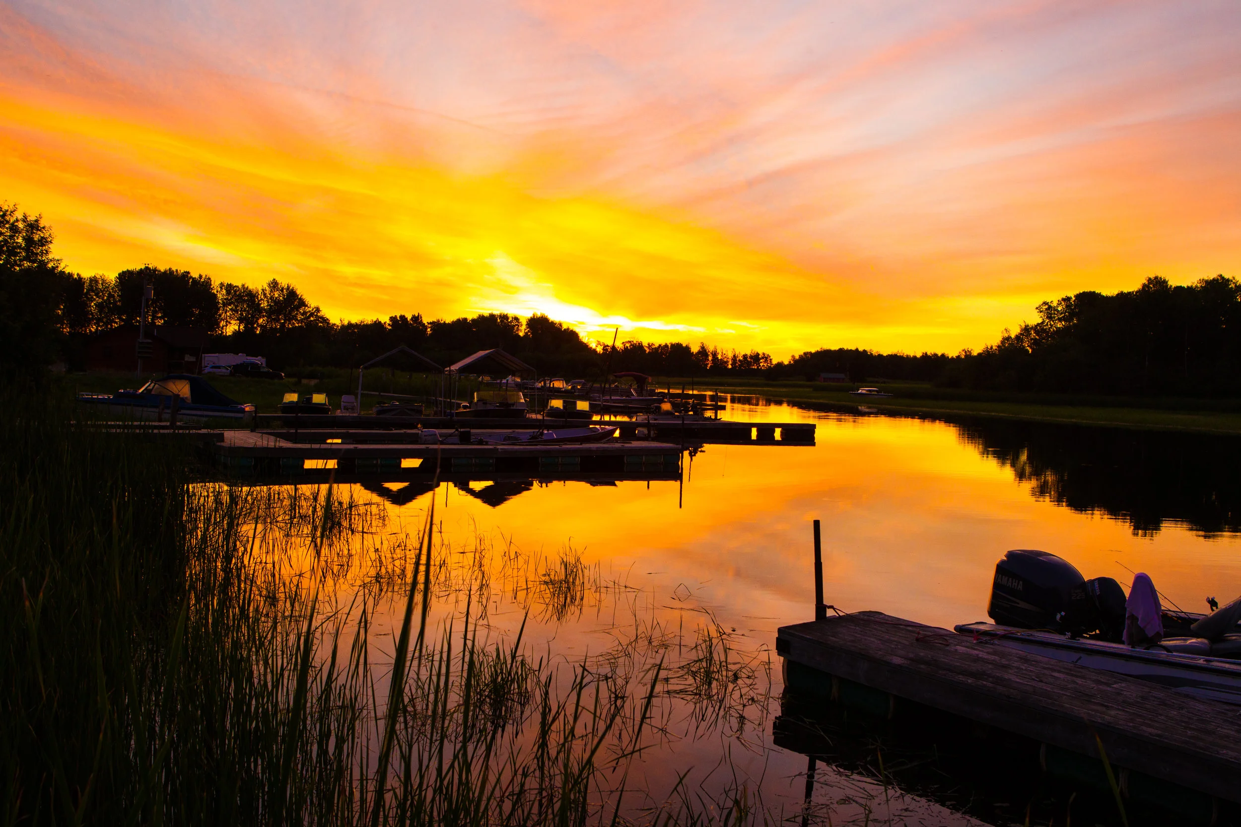  Lake of the Woods, Minnesota, sunrise 