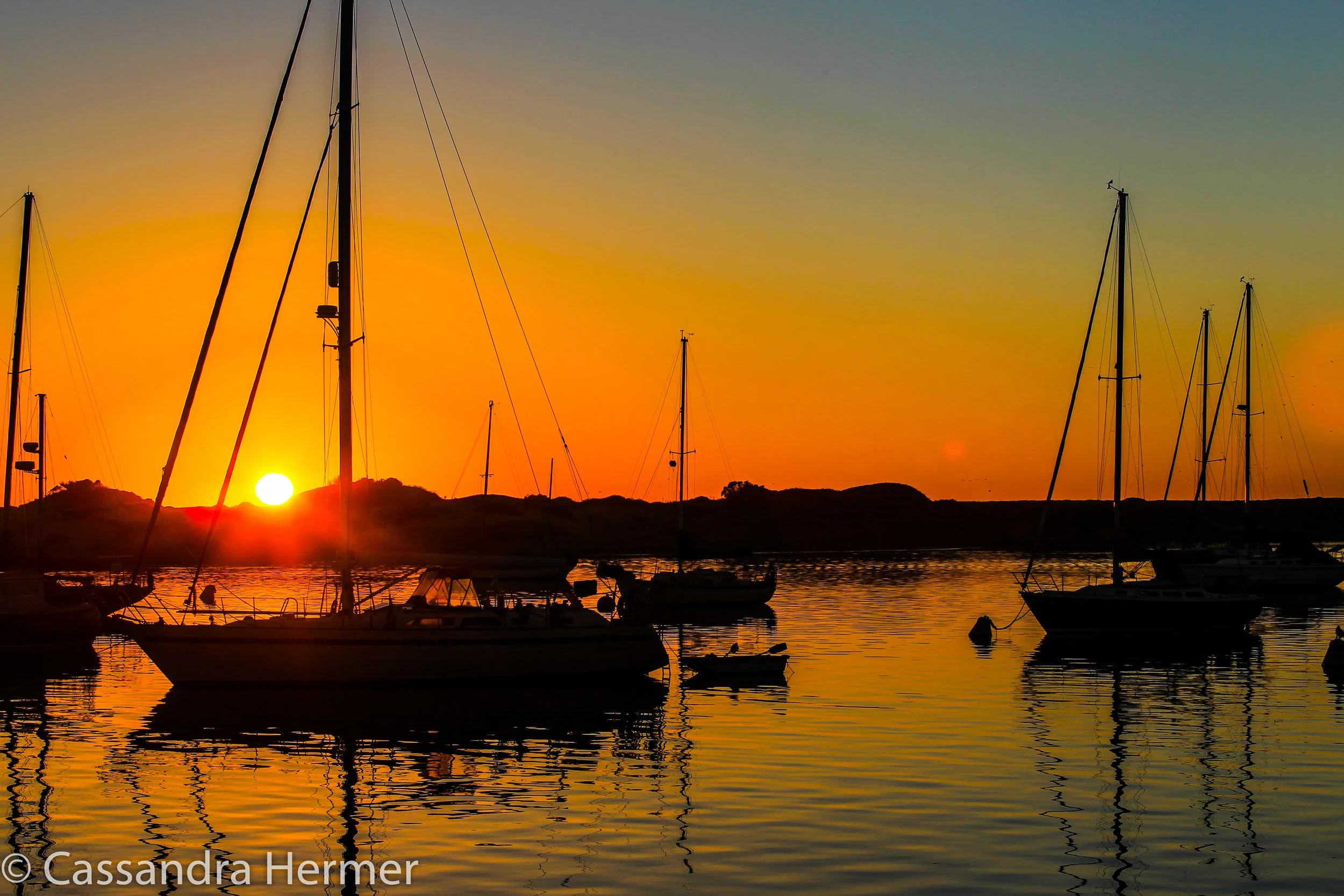  Sunrise in Morro Bay, Ca. 