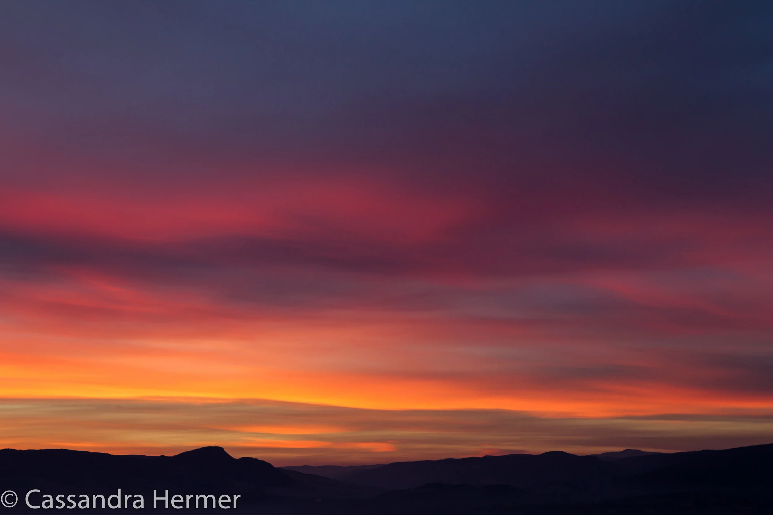  Sunrise in Kelowna, British Columbia, Canada 