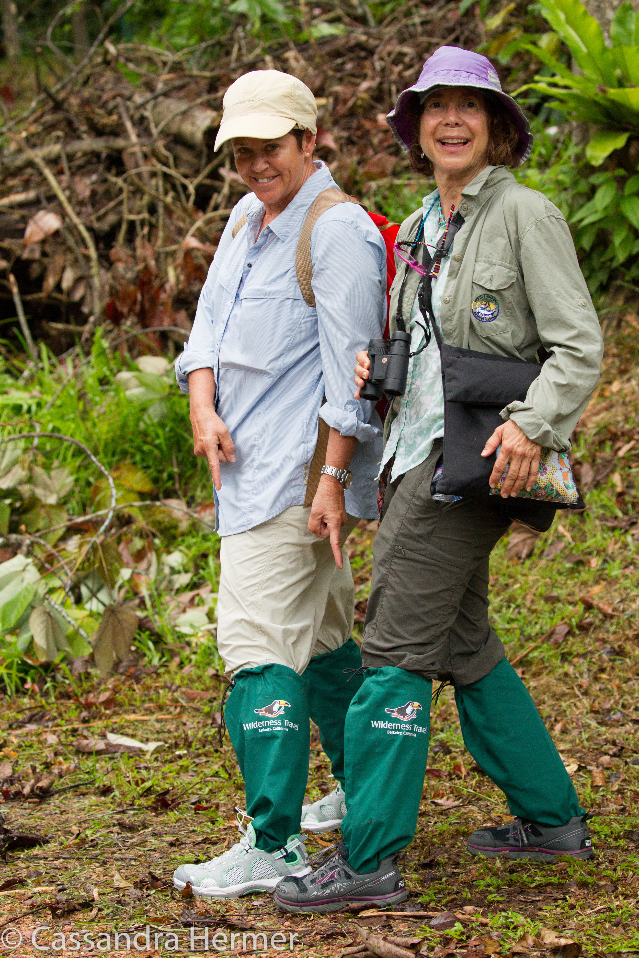  My Models, Julia and Andrea, are showing &nbsp;the latest style in Leech Sox's. 