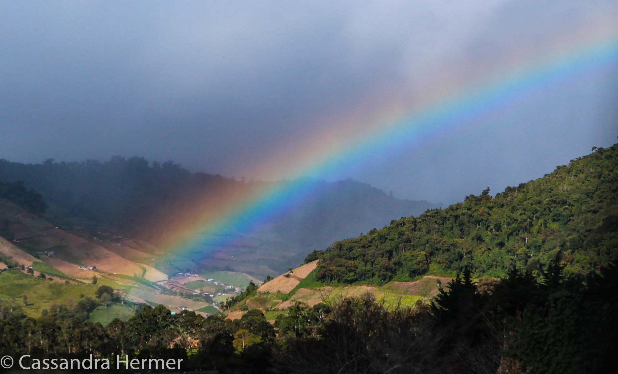 Rainbow in Panama. 