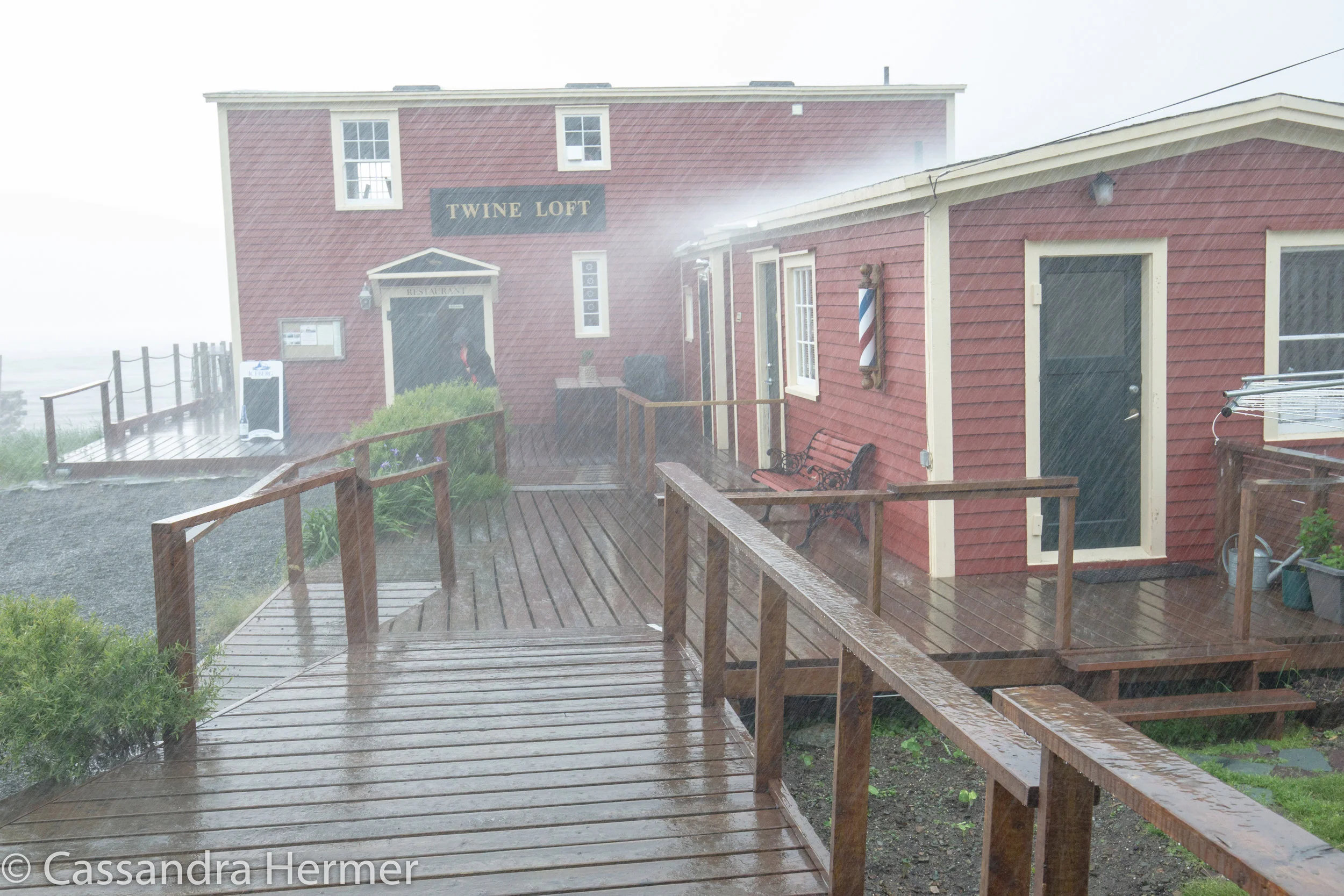  Yes, that’s pouring down rain!! We ran into a lot of fog and cold also, 