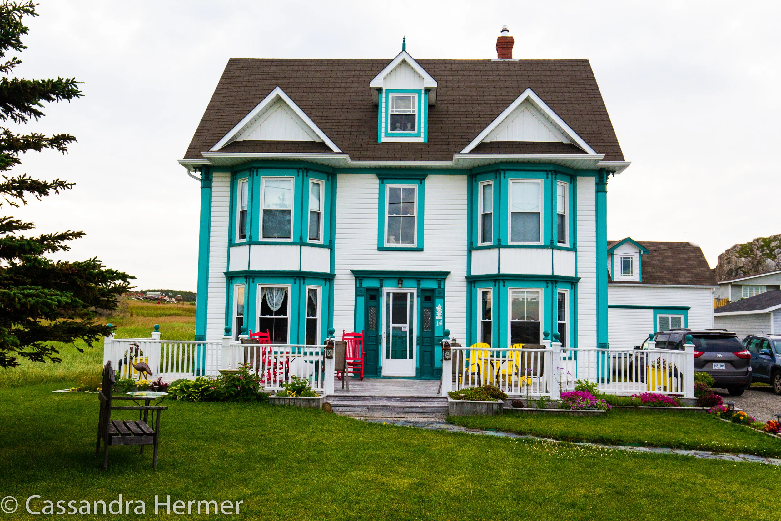  Next stop for four days is this amazing B&amp;B, Captain’s Legacy in Twillingate,NL 