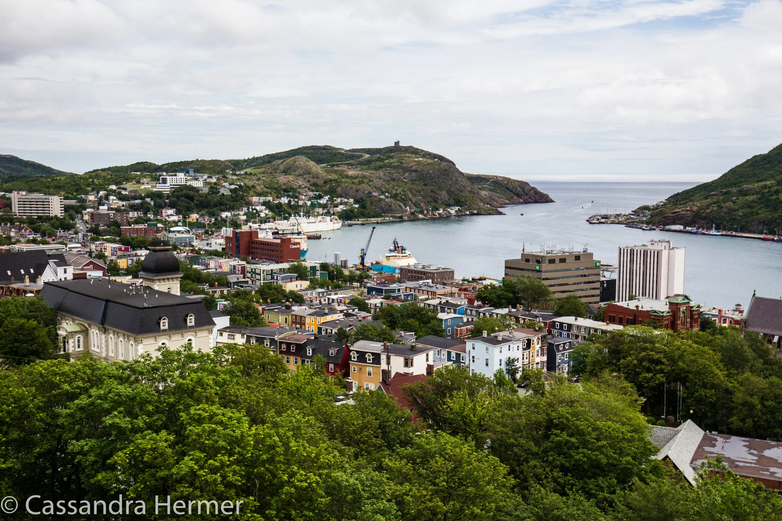  St Johns’s and the  Harbor,Newfoundland.  Last two days before heading home. 