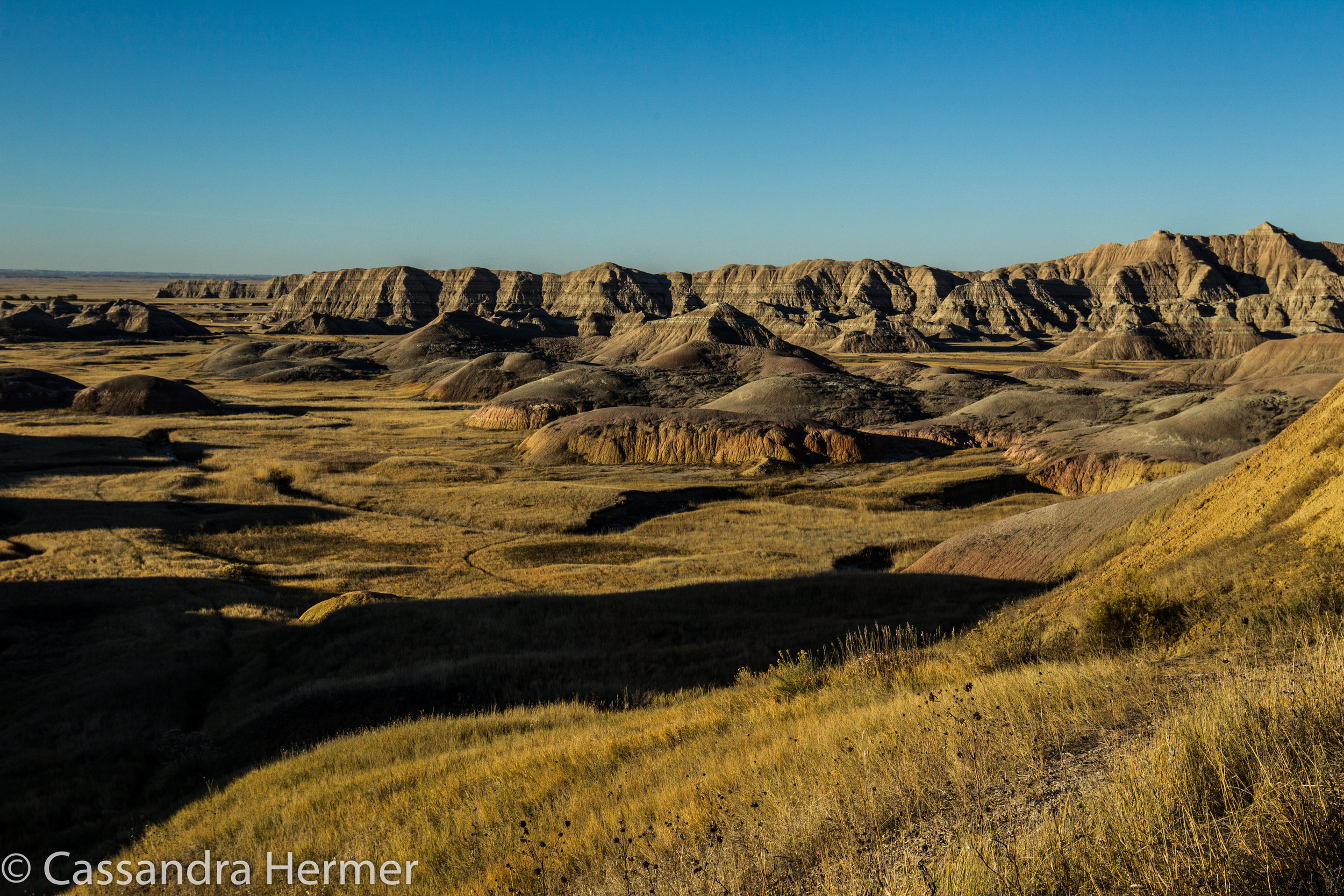  Sunrise in Badlands 