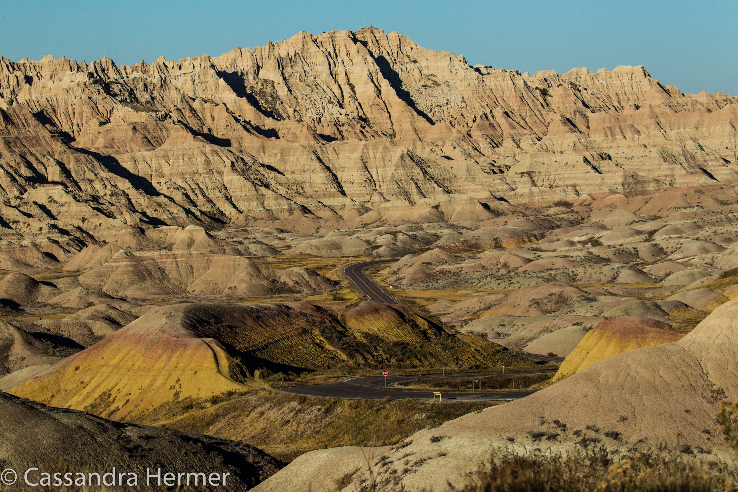  Sunrise in Badlands 