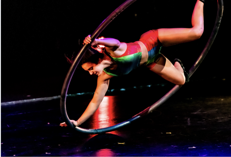 Cyr Wheel at CircArts Geelong