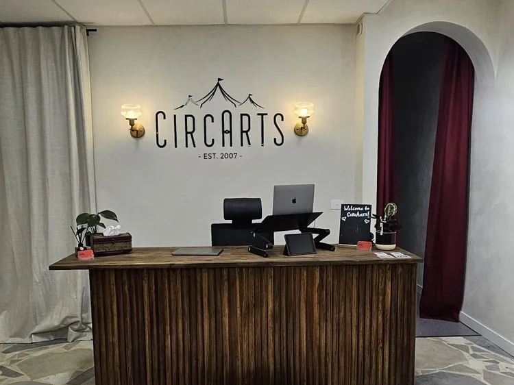 CircArts reception desk