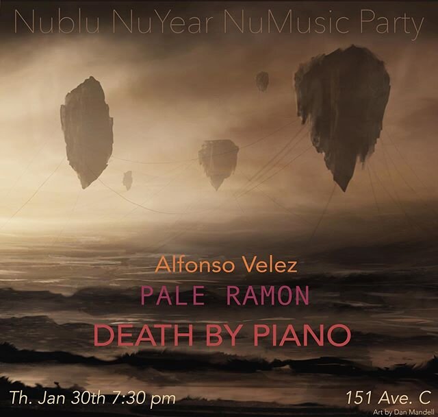 Next show at one of our favorite spots &mdash; @nublunyc on Jan. 30th w/ @paleramonband &amp; @alfonsoveleznyc
