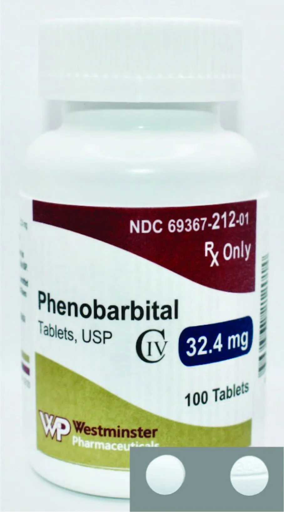 Phenobarbital Tablets, USP — Westminster Pharmaceuticals