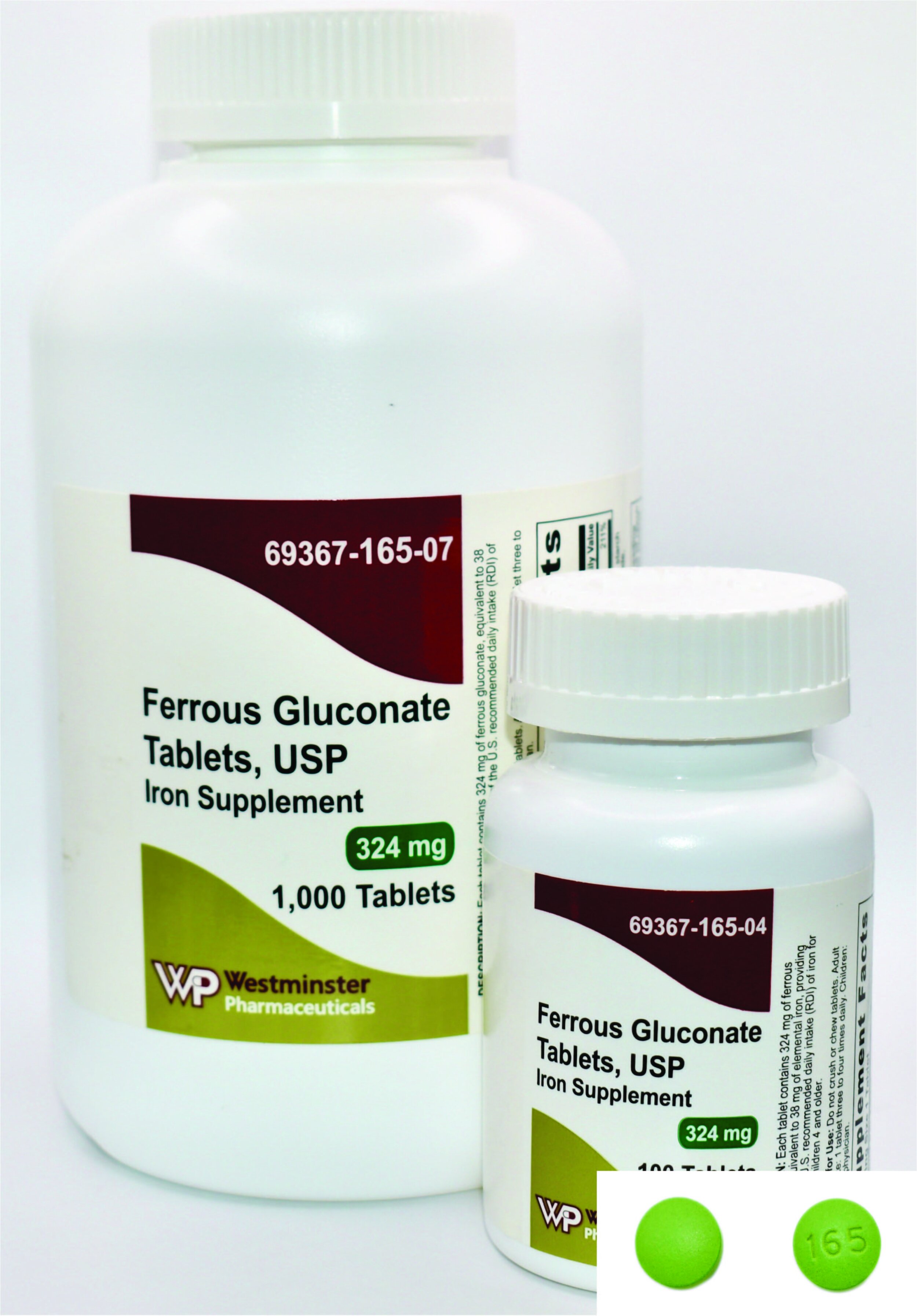Ferrous Gluconate Tablets, USP — Westminster Pharmaceuticals