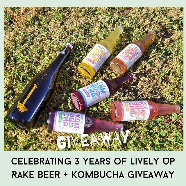 We are having a series of giveaways this month to celebrate 3 years of business! This weeks giveaway is with @rakebeerproject &mdash; head to our Facebook page for more details! 🙏