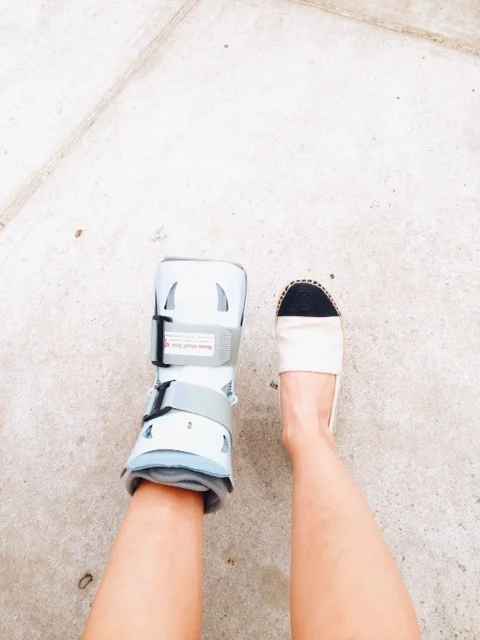 Love, chicken strips and a broken toe.