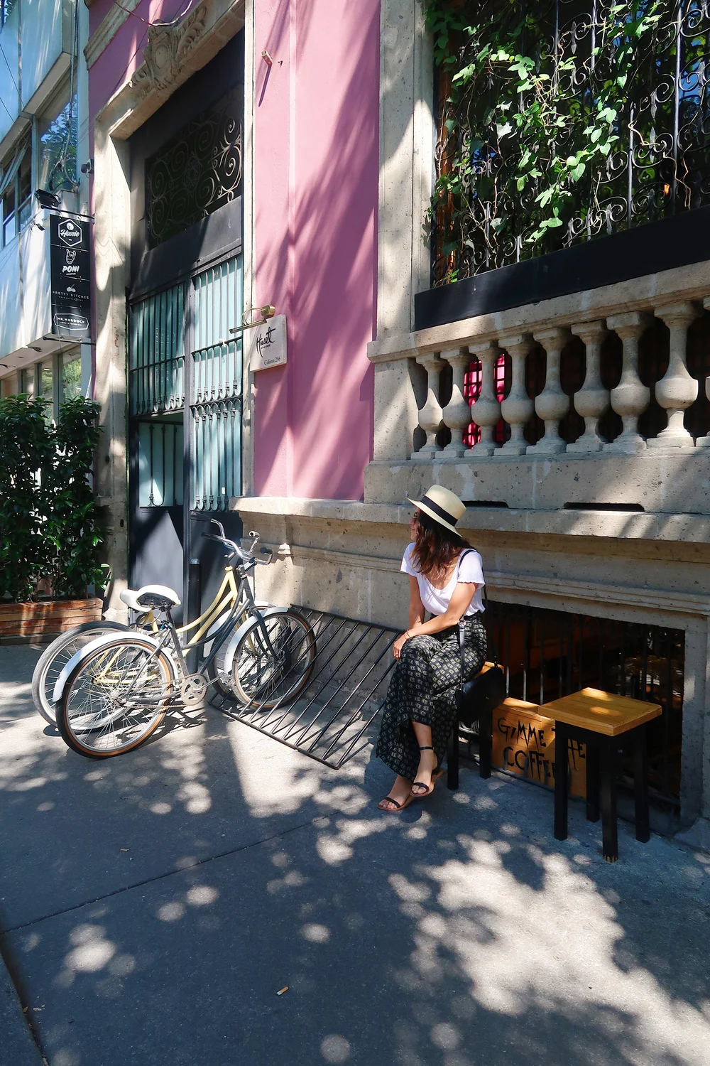 The streets in MX City are flooded with hidden little bars, cafes, restaurants...it's awesome.