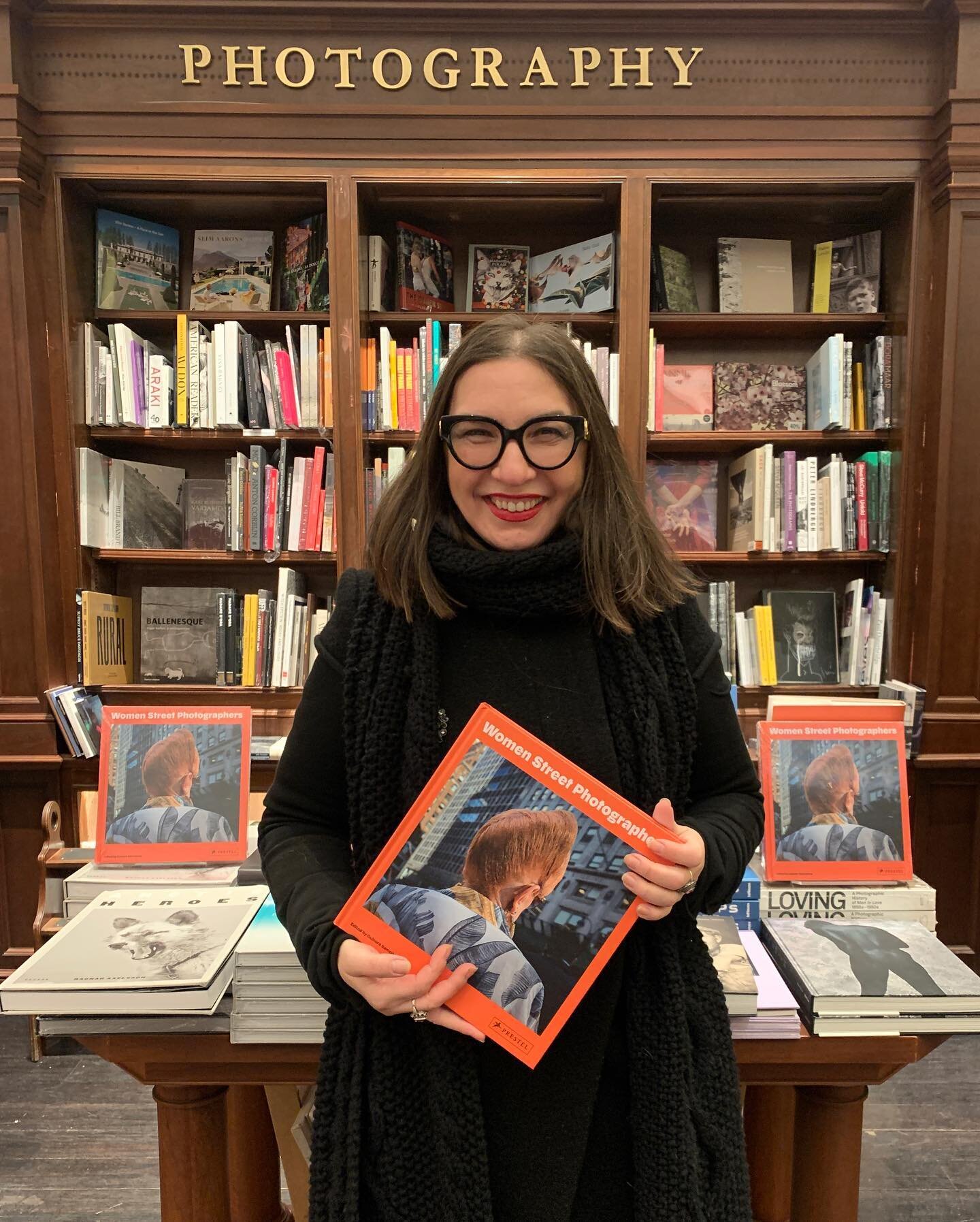 My book &ldquo;Women Street Photographers&rdquo; is in all major bookstores! It was an emotional moment for me to see it on the main floor of @barnesandnoble book store in Union Square, New York City on March 2. And it was beautifully displayed in @r