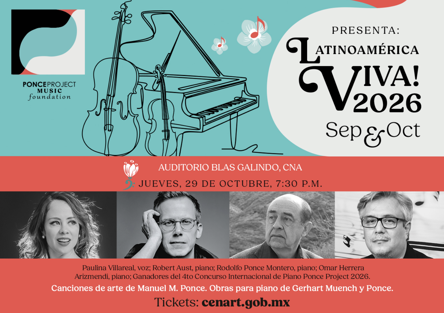 Paulina Villarreal Performs in Mexico City with Pianist Robert Aust