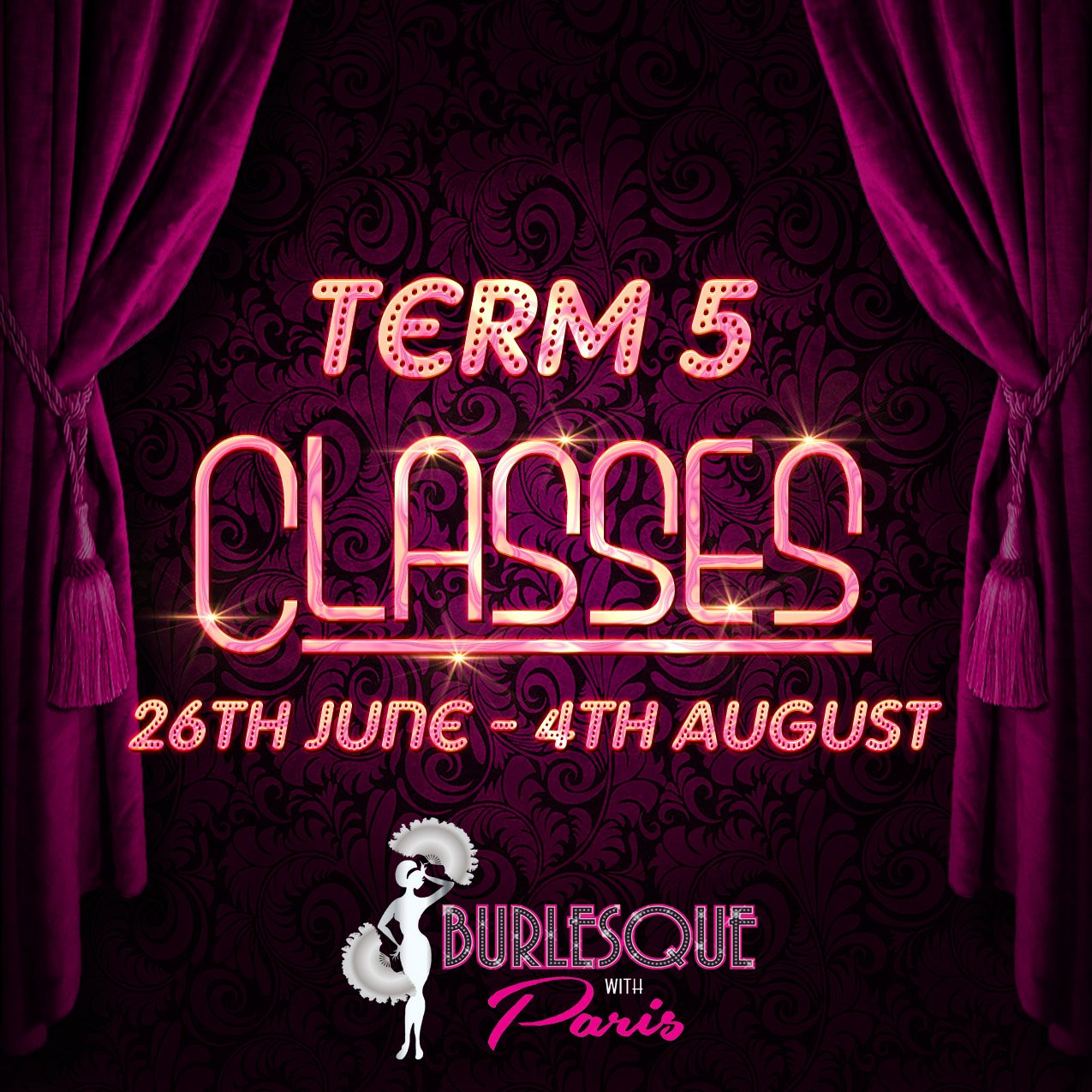Term 5 Is Starting On Monday The 26th Of June...