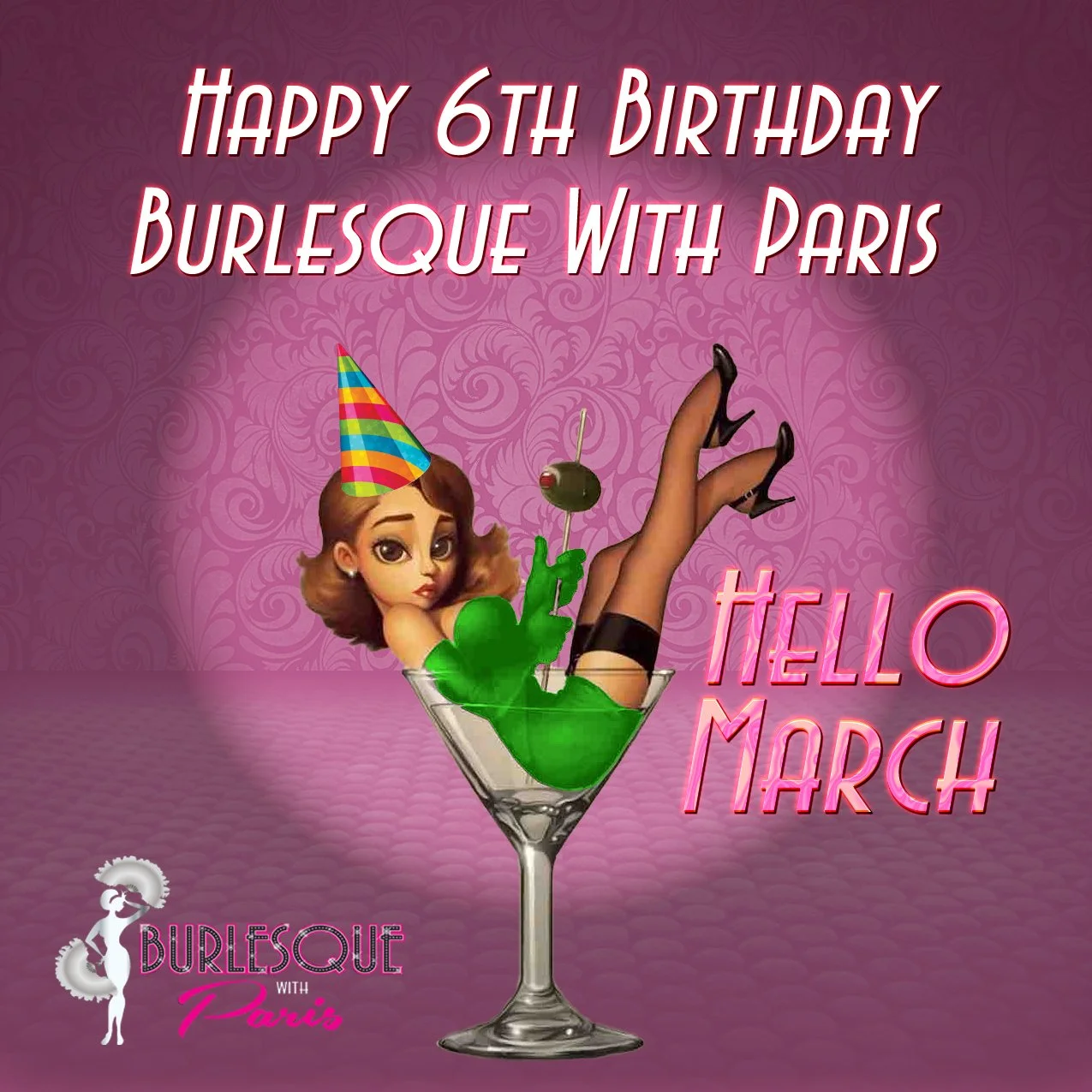 BURLESQUE WITH PARIS NEWSLETTER MARCH 2023 