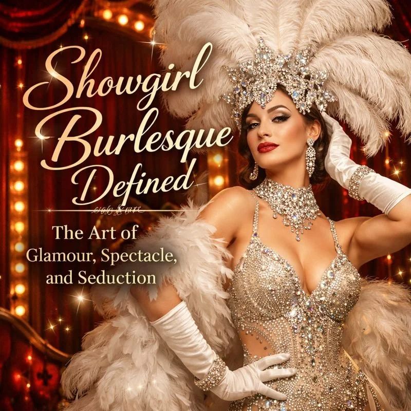 Showgirl Burlesque Defined The Art of Glamour, Spectacle, and Seduction...