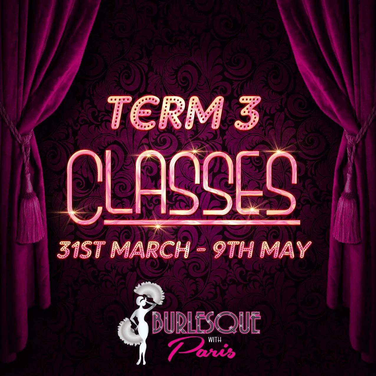 Lights, Music, Tease… Term Three Is Here...