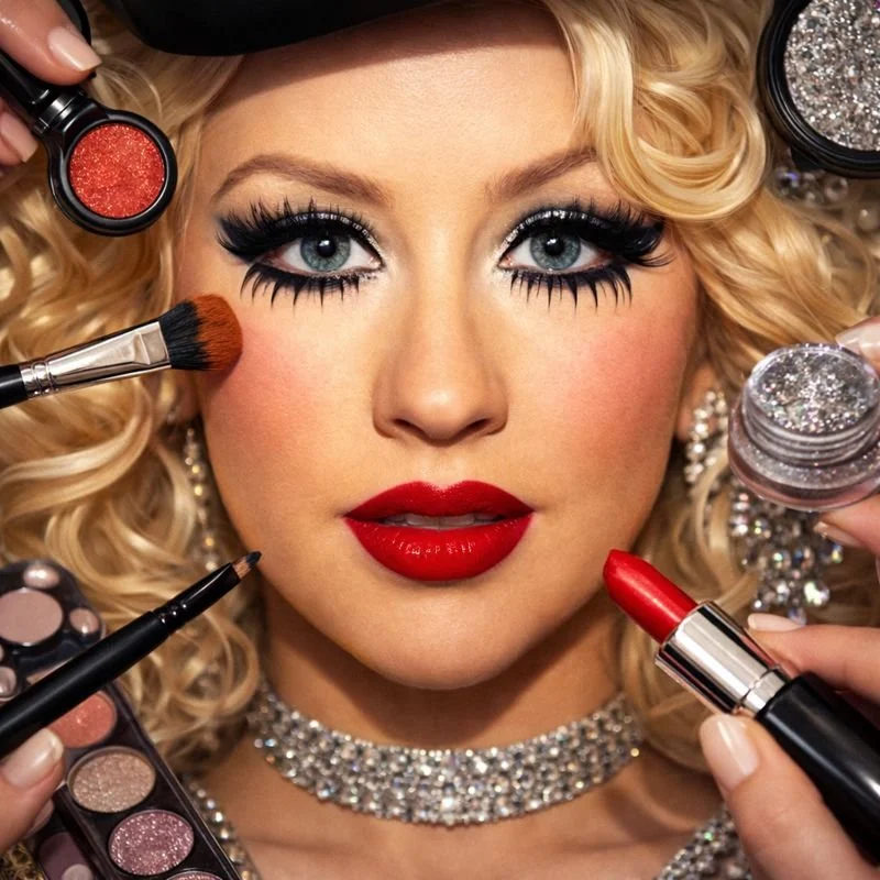 Burlesque Beauty - Make Up Preparation