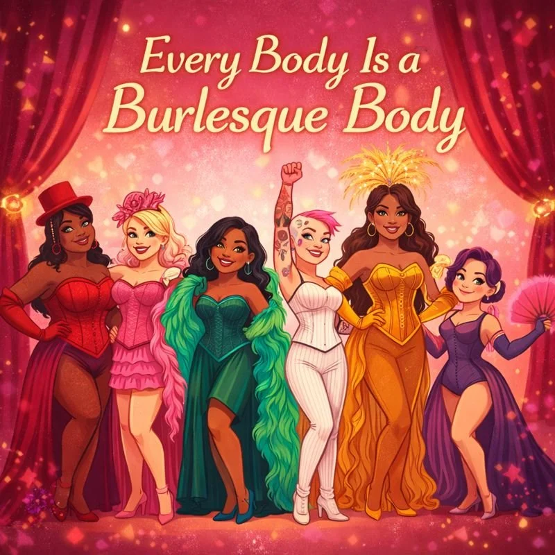 Every Body Is A Burlesque Body And Every Body Is Beautiful