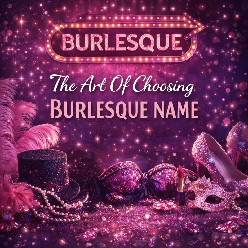 The Art of Choosing Your Burlesque Name