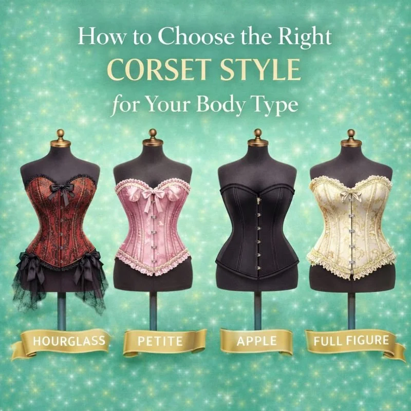 How to Choose the Right Corset Style for Your Body Type...
