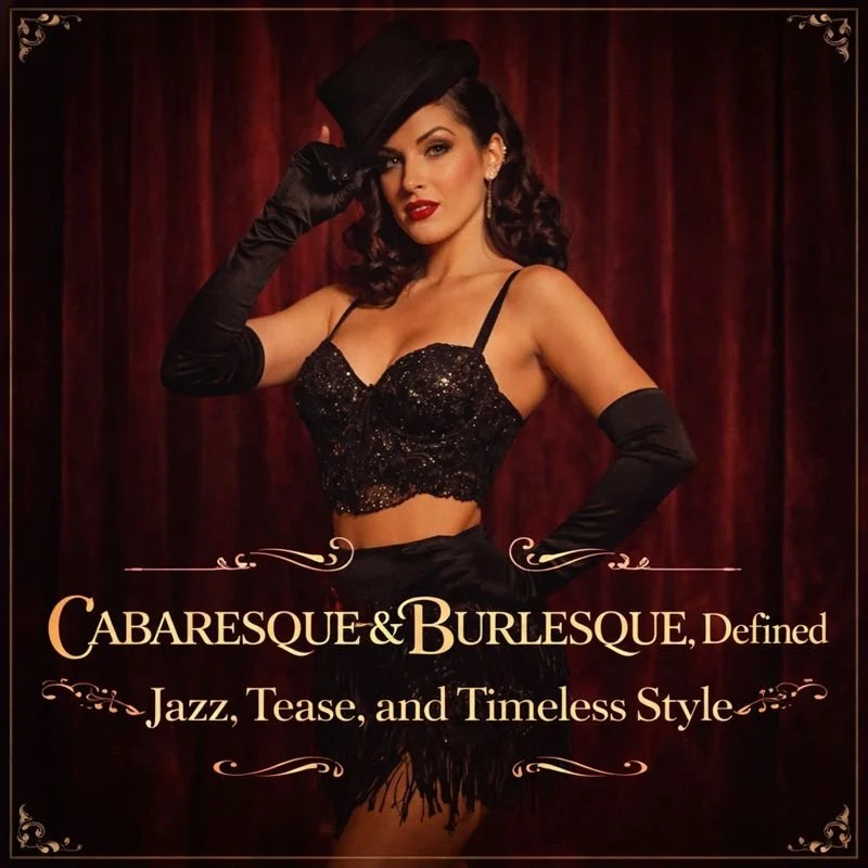 Cabaresque and Burlesque, Defined