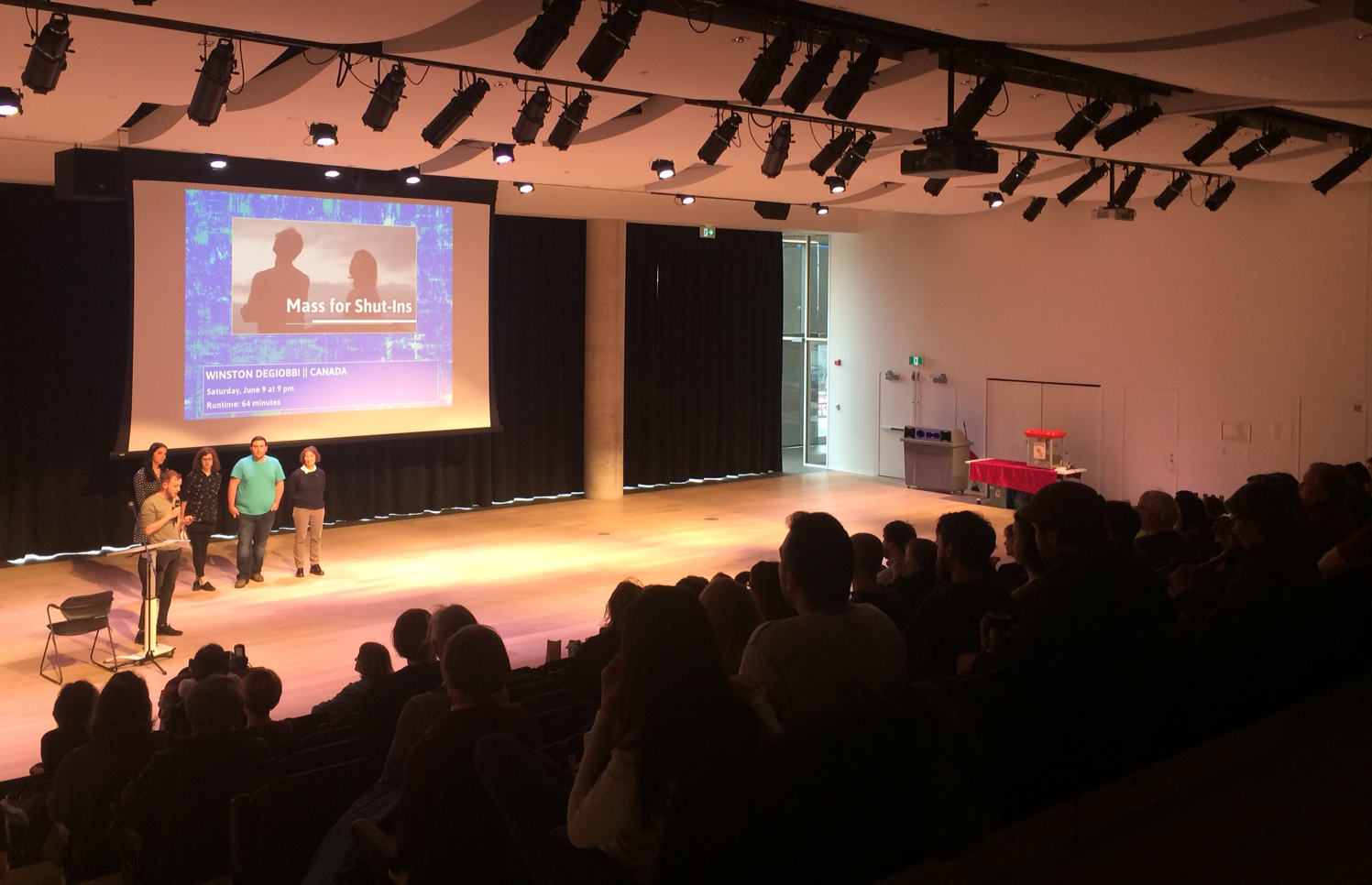 The HIFF Programming Committee presented the 2018 line up to a large crowd at the Halifax Central Library on Tuesday, May 15