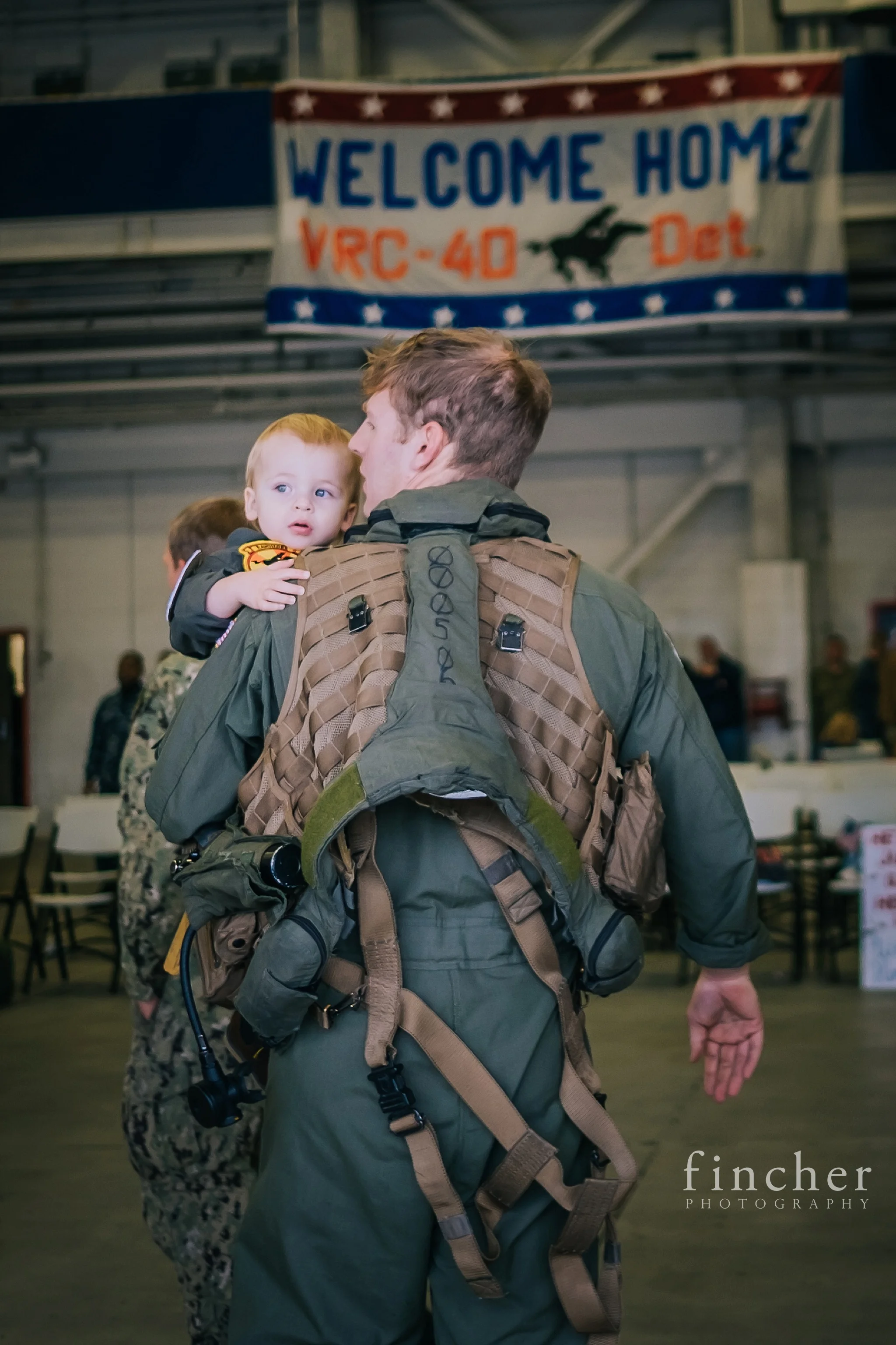 Navy Pilot C-2A Homecoming