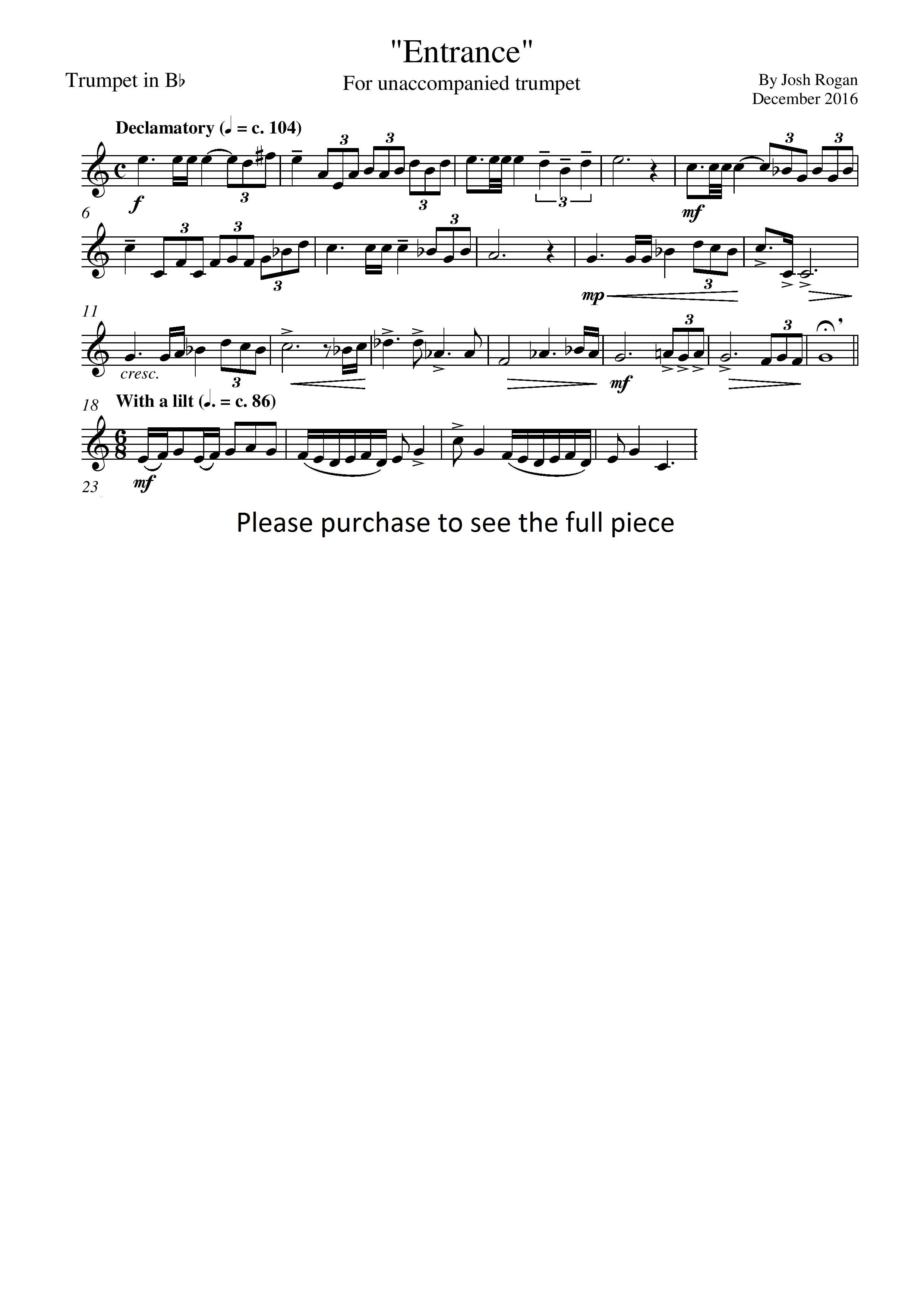 "Entrance" for Unaccompanied Trumpet.pdf