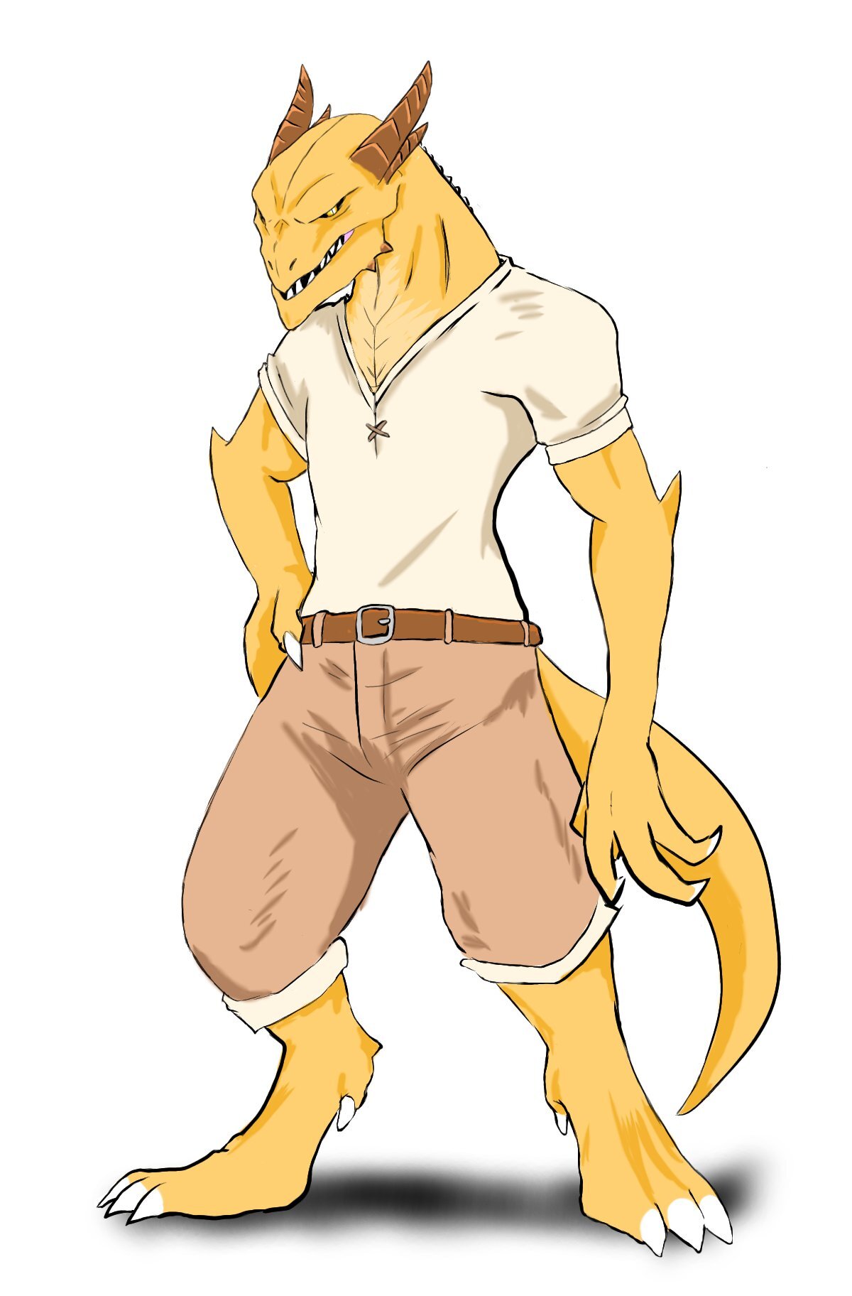 Baharash D&D OC, casual wear