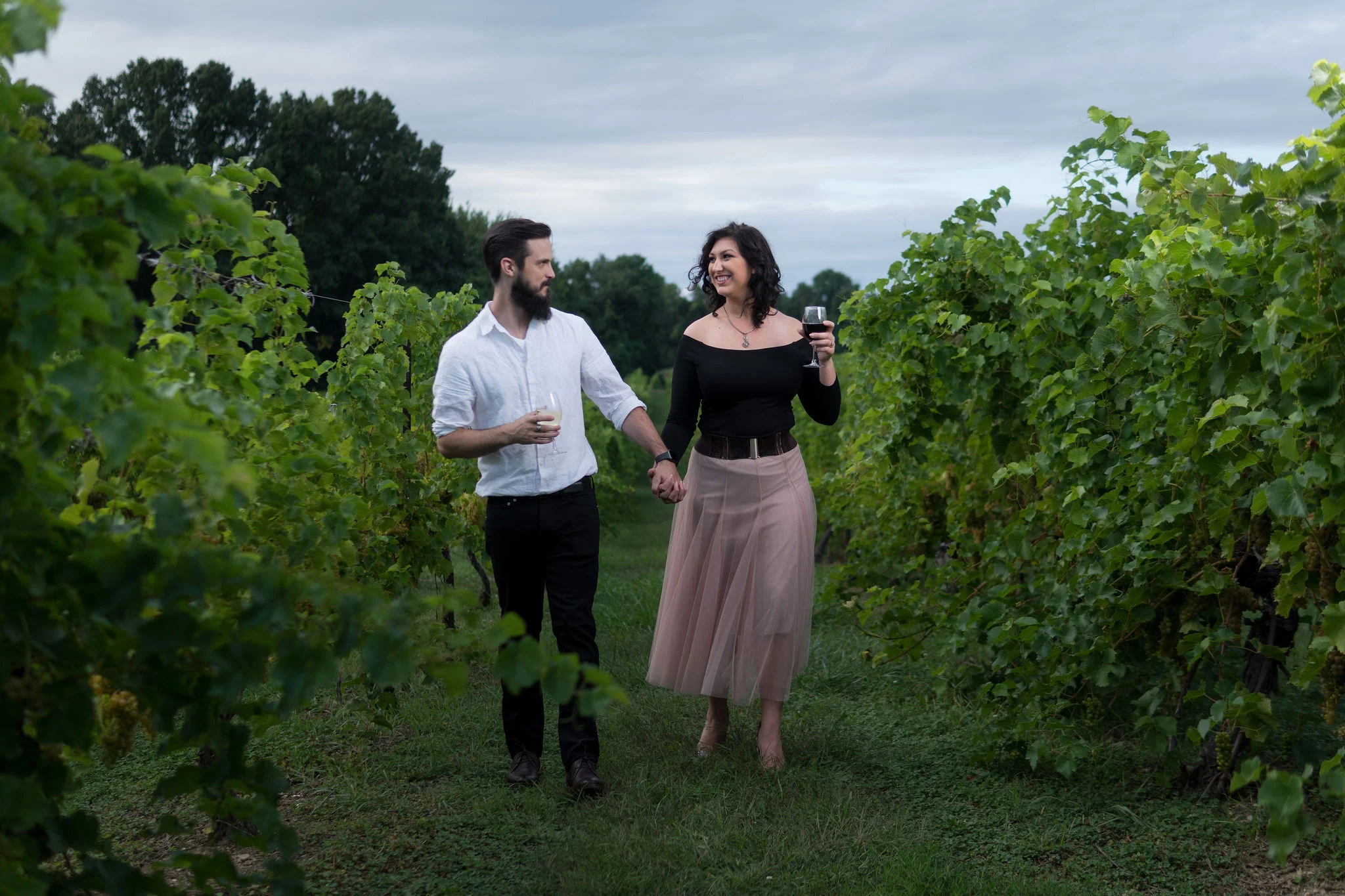 Tyler + Chael's Tabor Hill Winery Engagement Session_18.jpg