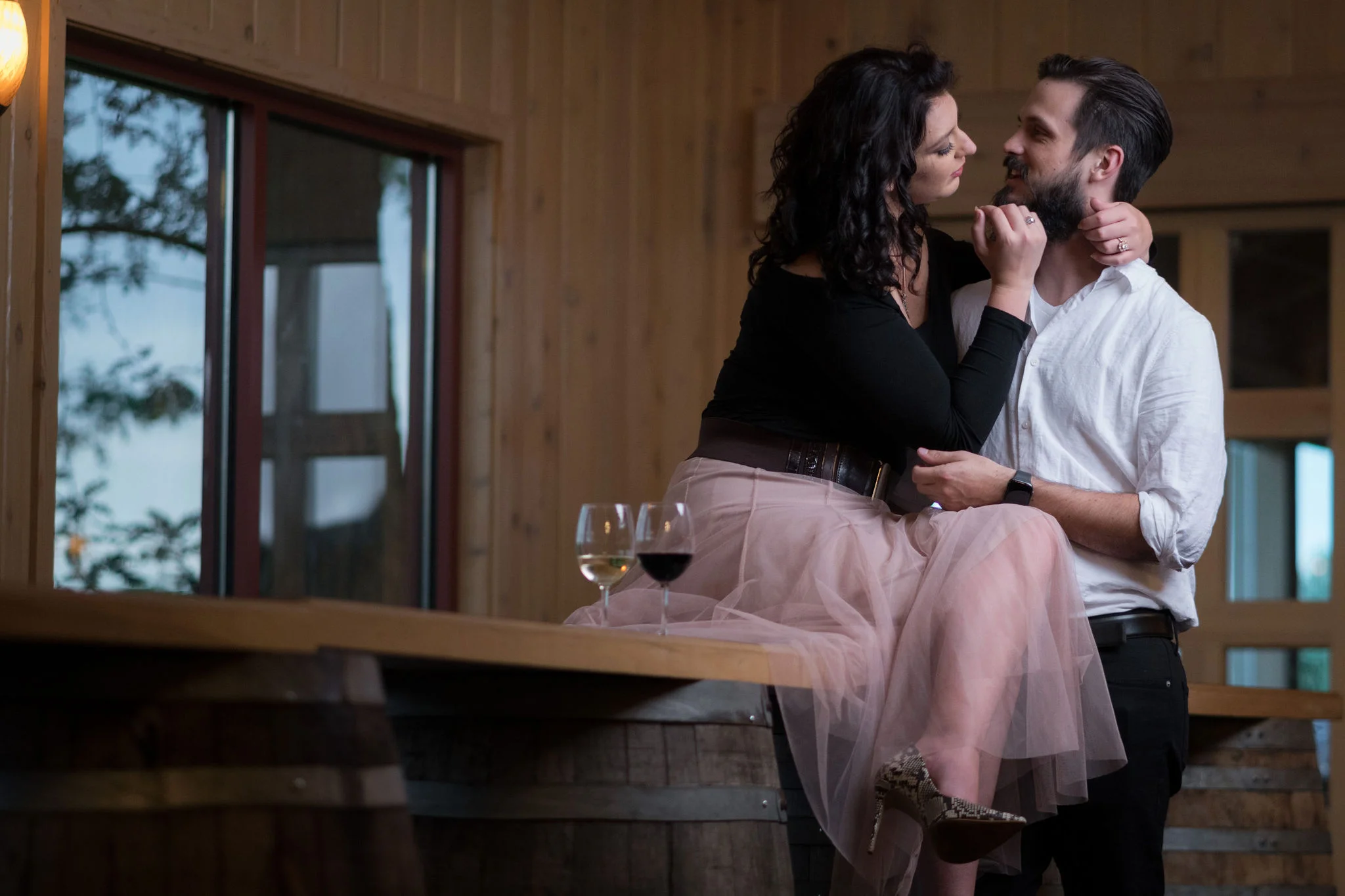 Tyler + Chael's Tabor Hill Winery Engagement Session_29.jpg